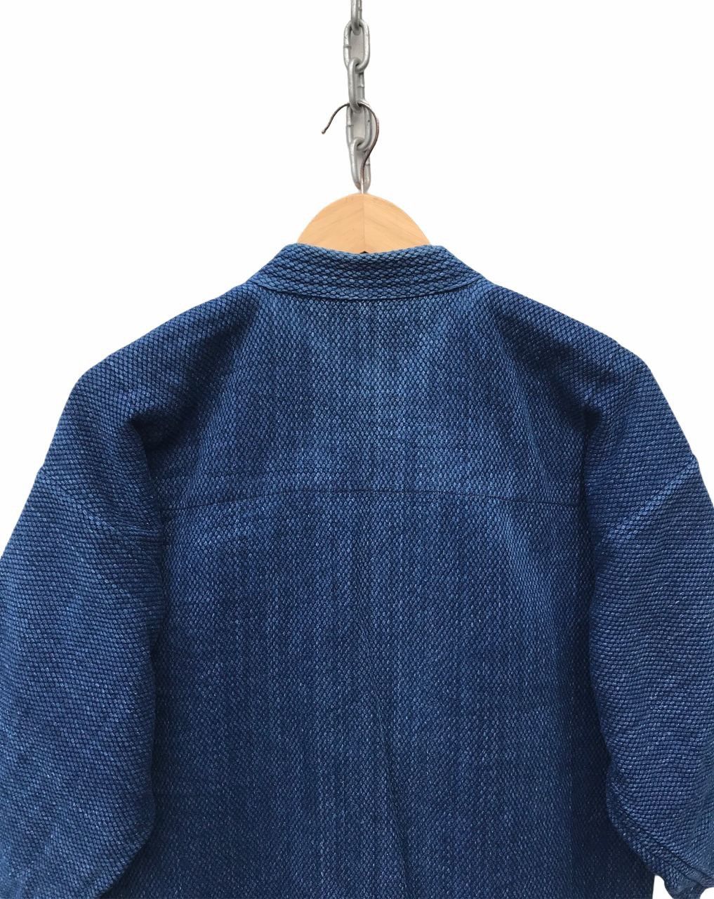 Indigo Vintage kimono kendo sashiko blue indigo noragi jacket Size US M / EU 48-50 / 2 - 5 Thumbnail