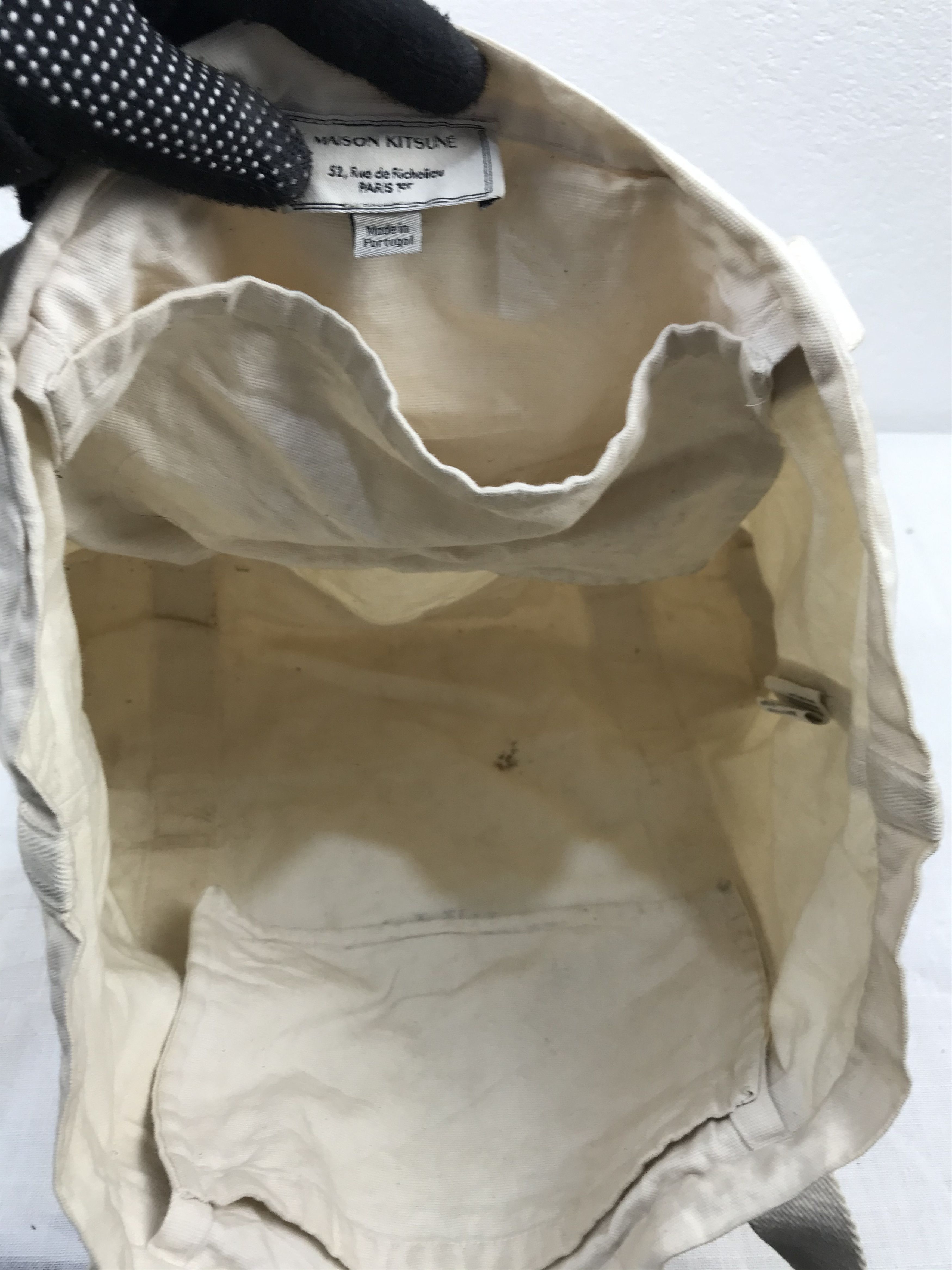 Maison Kitsune Maison Kitsune Tote Bag Size ONE SIZE - 8 Thumbnail