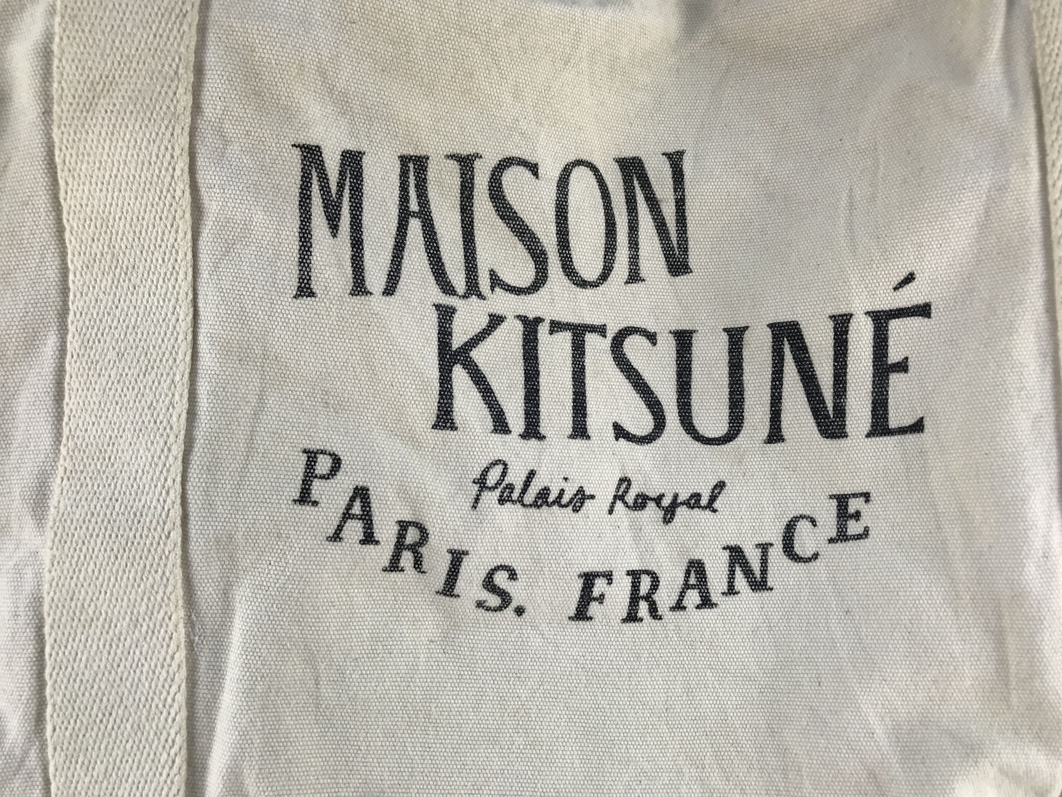 Maison Kitsune Maison Kitsune Tote Bag Size ONE SIZE - 7 Thumbnail