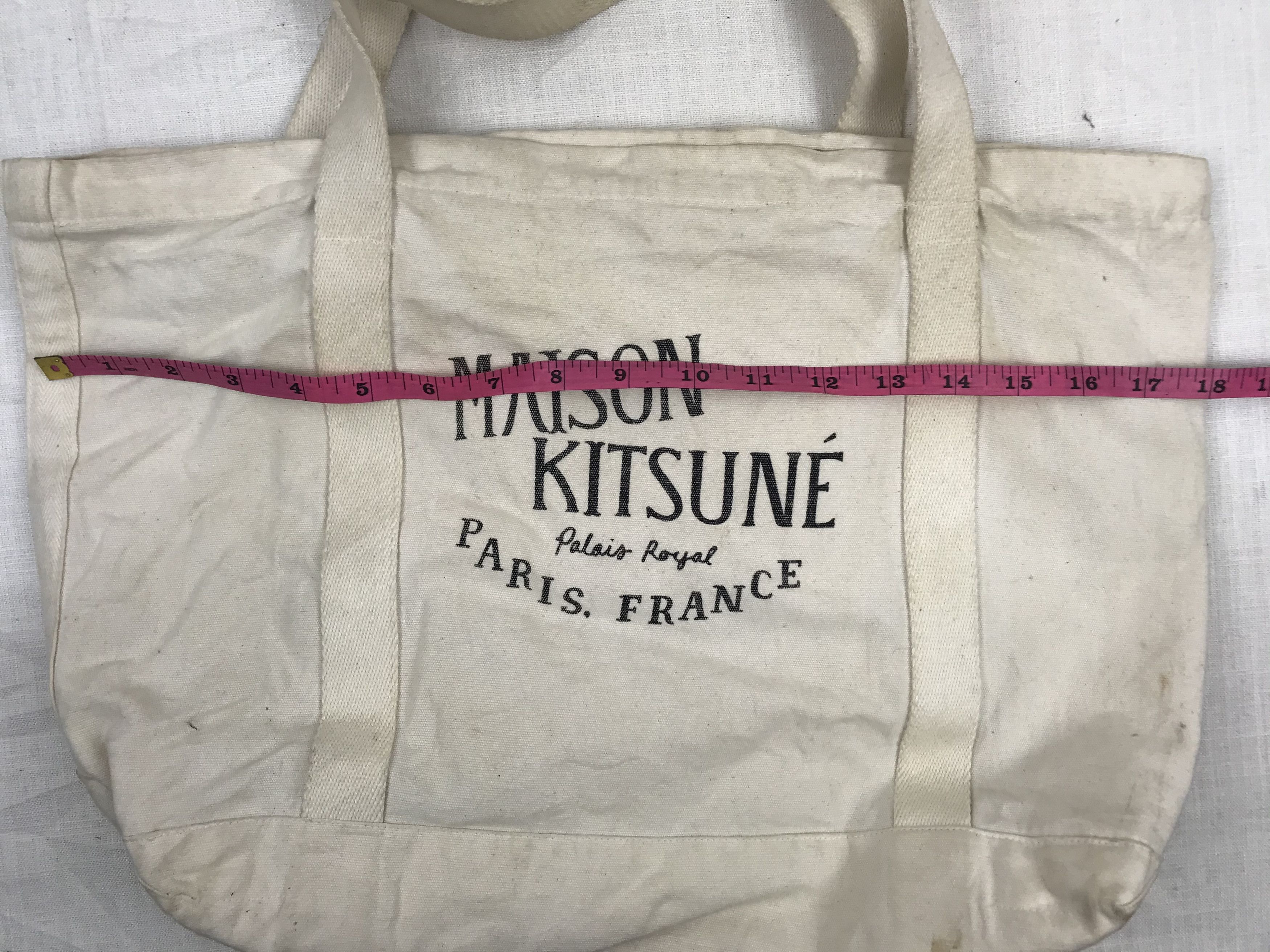 Maison Kitsune Maison Kitsune Tote Bag Size ONE SIZE - 4 Thumbnail