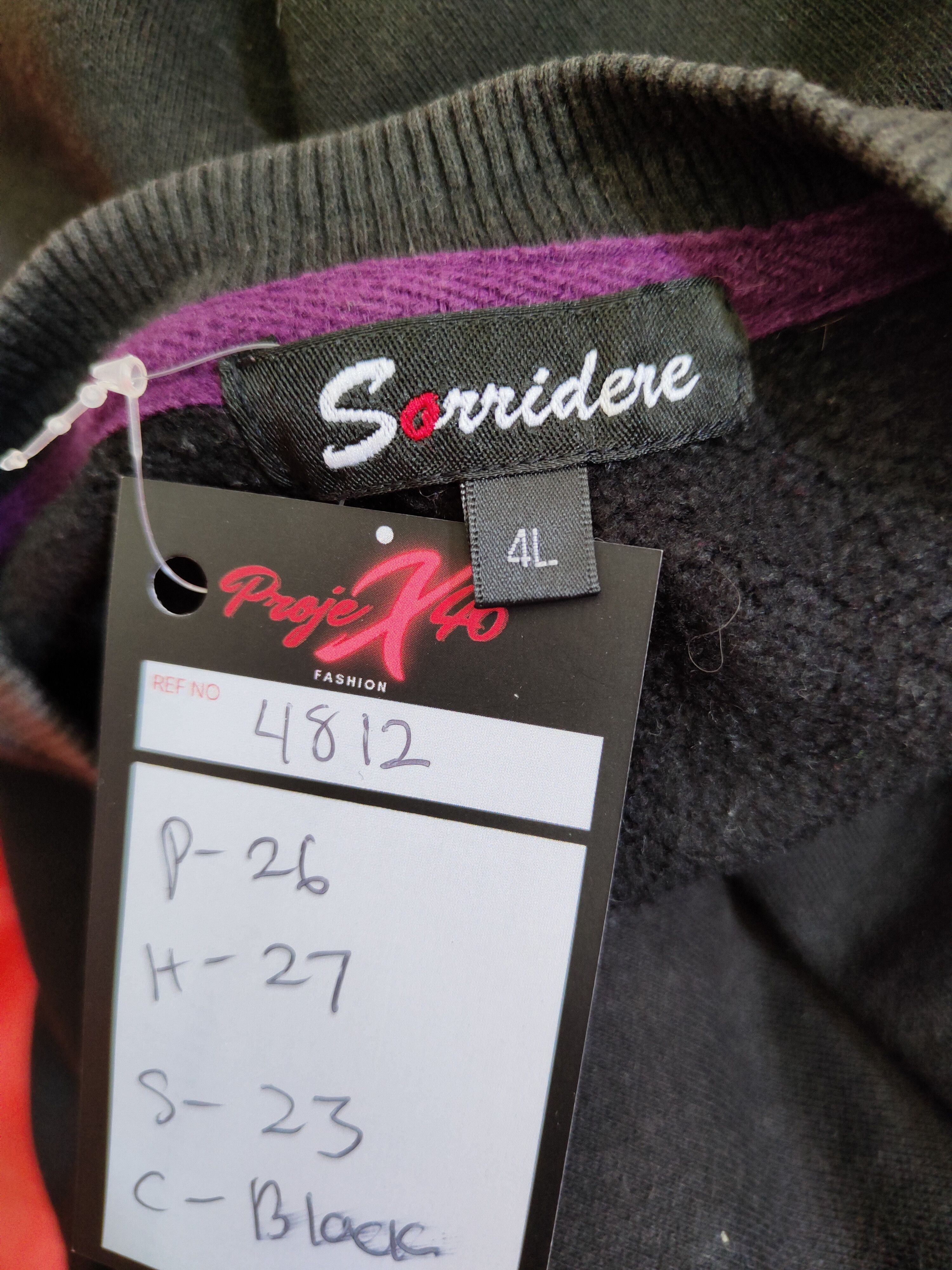 Japanese Brand Sorridere skull punk like if6was9 lgb Sweatshirt #4812 Size US XL / EU 56 / 4 - 9 Thumbnail