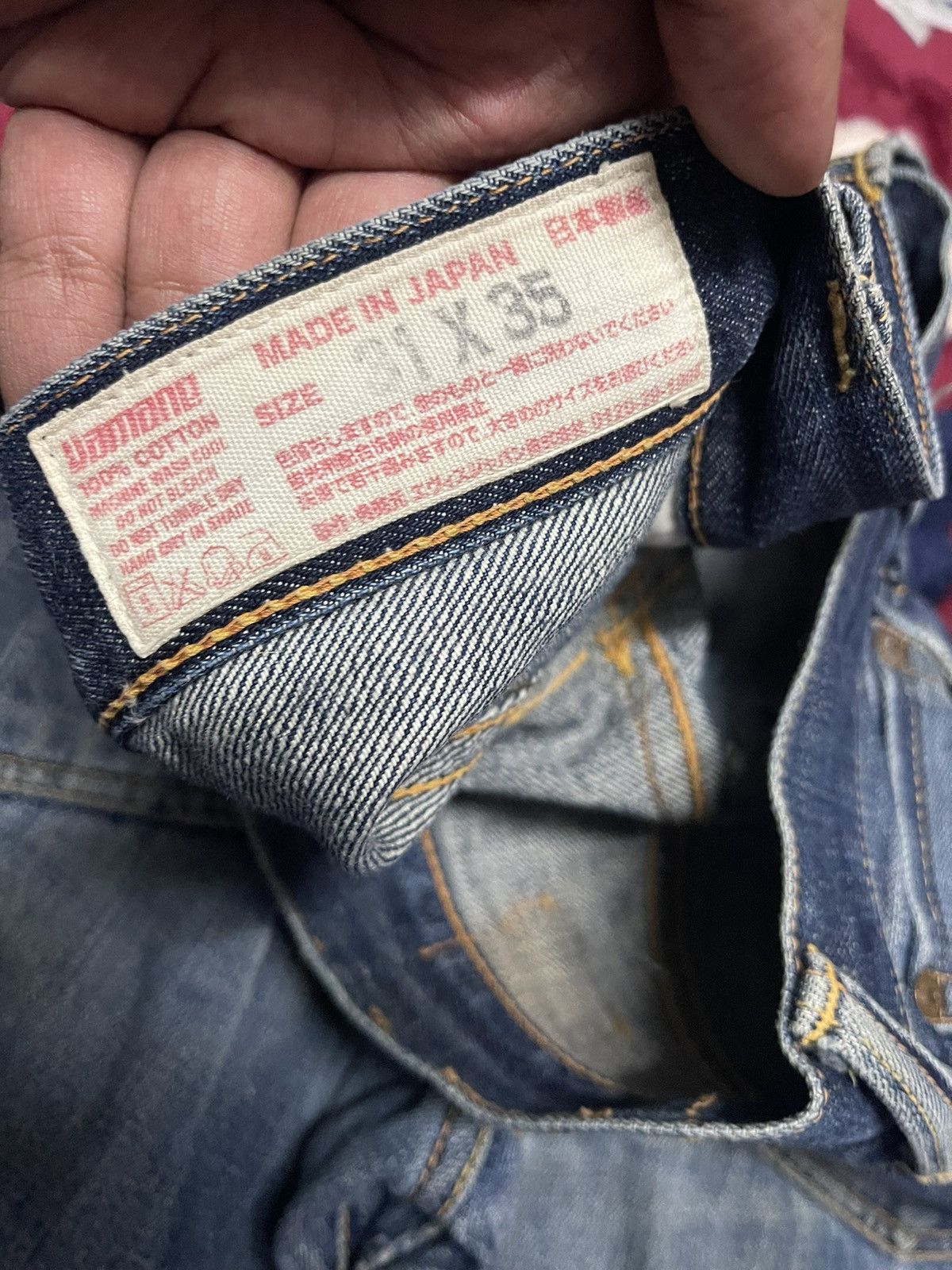 Evisu Yamane selevedge jeans distressed Size US 30 / EU 46 - 3 Thumbnail