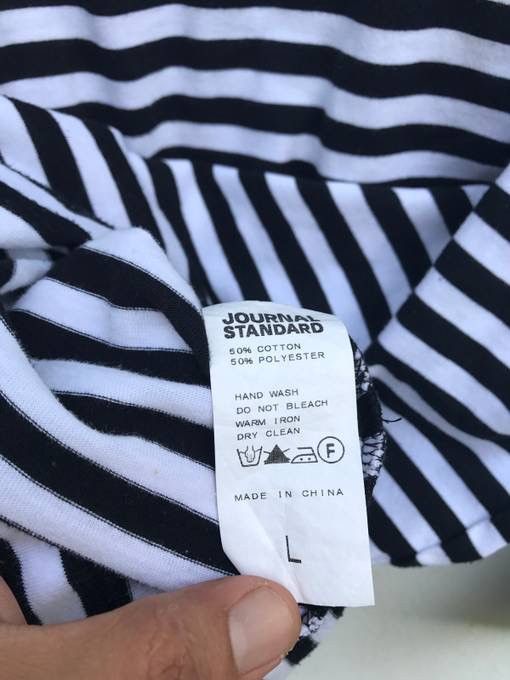 Journal Standard Journal Standard Stripe Longsleeve Shirt Kurt Cobain Grunge Size US S / EU 44-46 / 1 - 4 Thumbnail