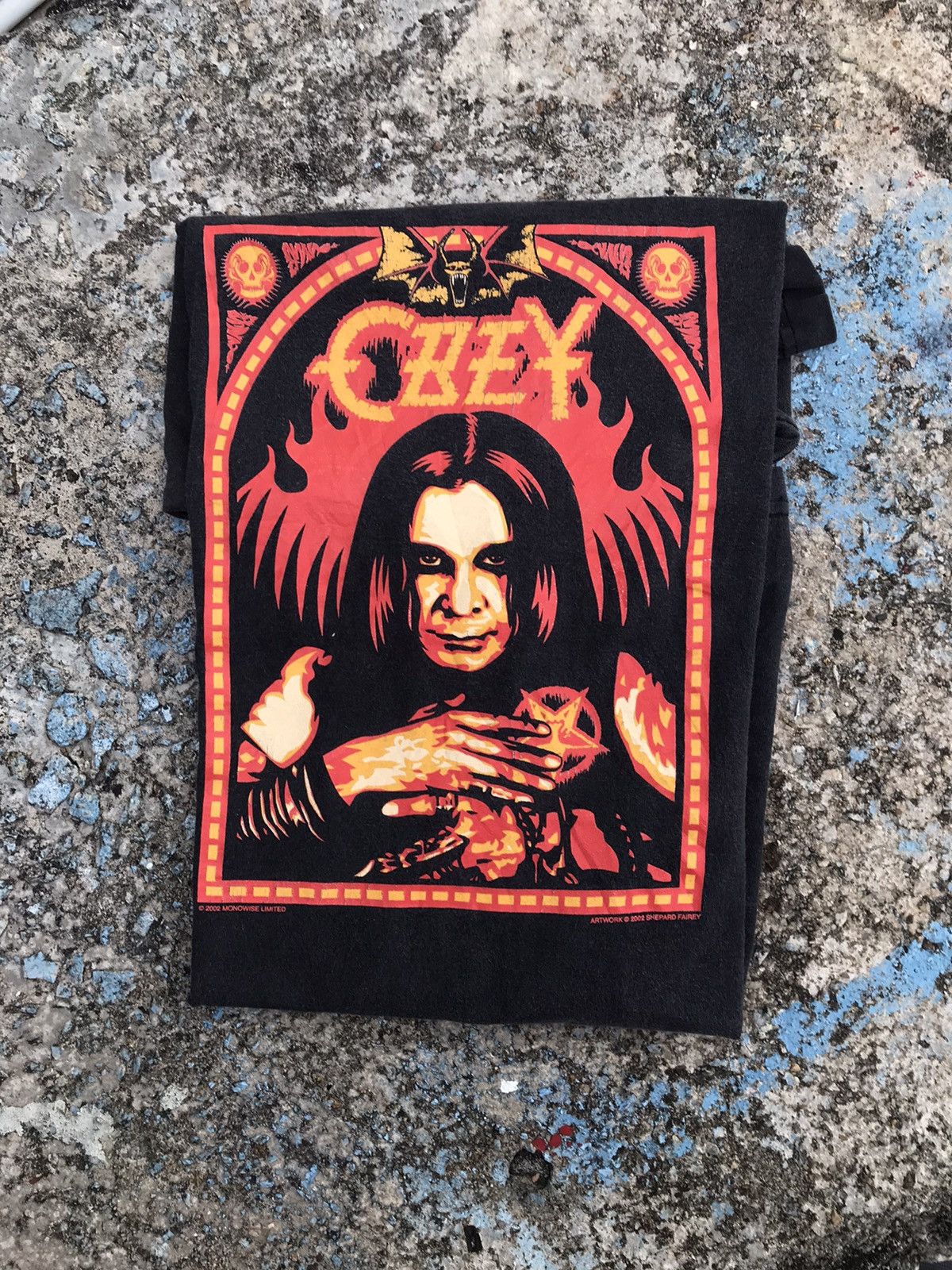 Band Tees × Obey × Ozzy Osbourne Vintage 2002 Ozzy Osbourne tee band punk rock Size US L / EU 52-54 / 3 - 1 Thumbnail