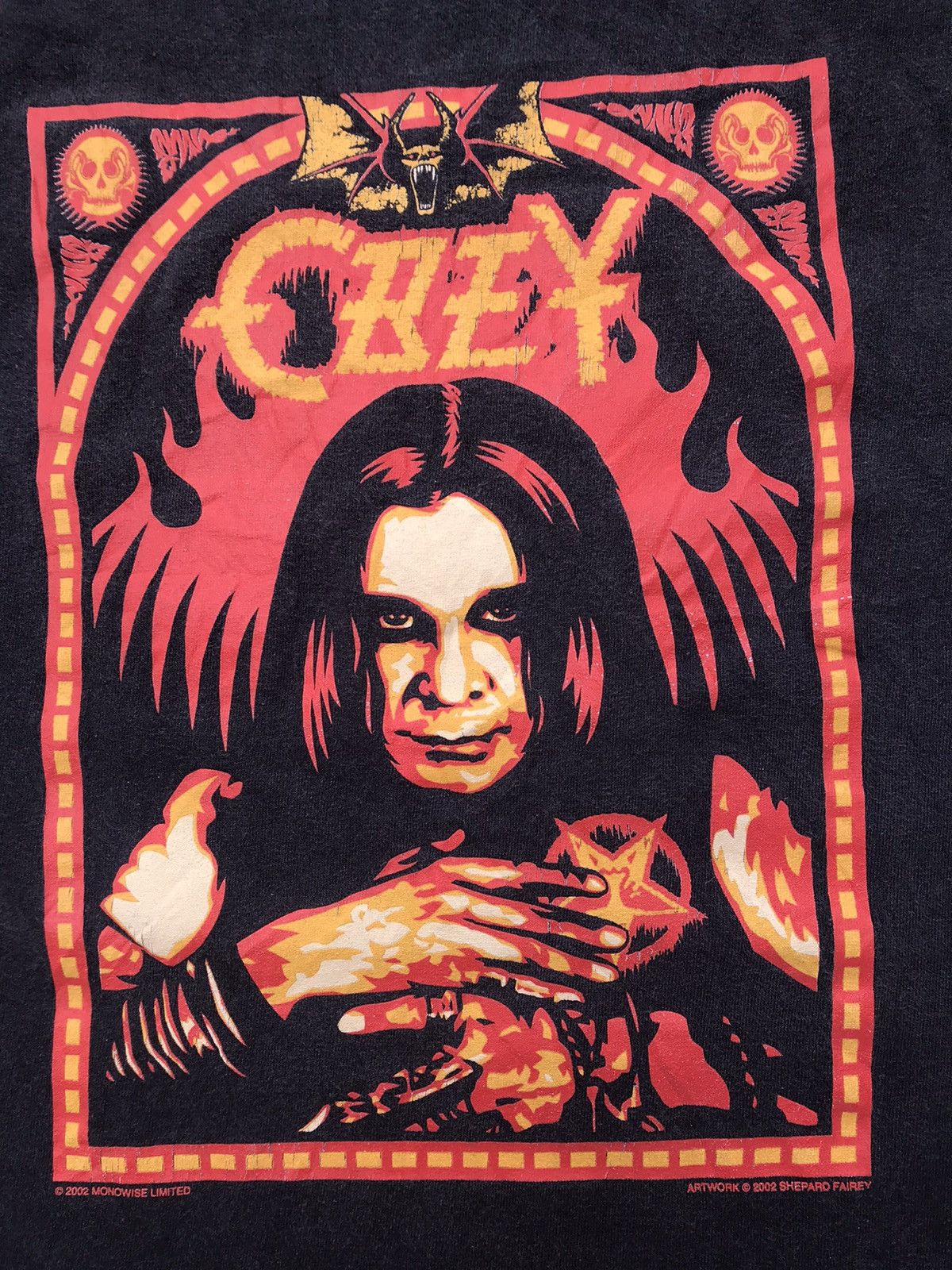 Band Tees × Obey × Ozzy Osbourne Vintage 2002 Ozzy Osbourne tee band punk rock Size US L / EU 52-54 / 3 - 2 Thumbnail