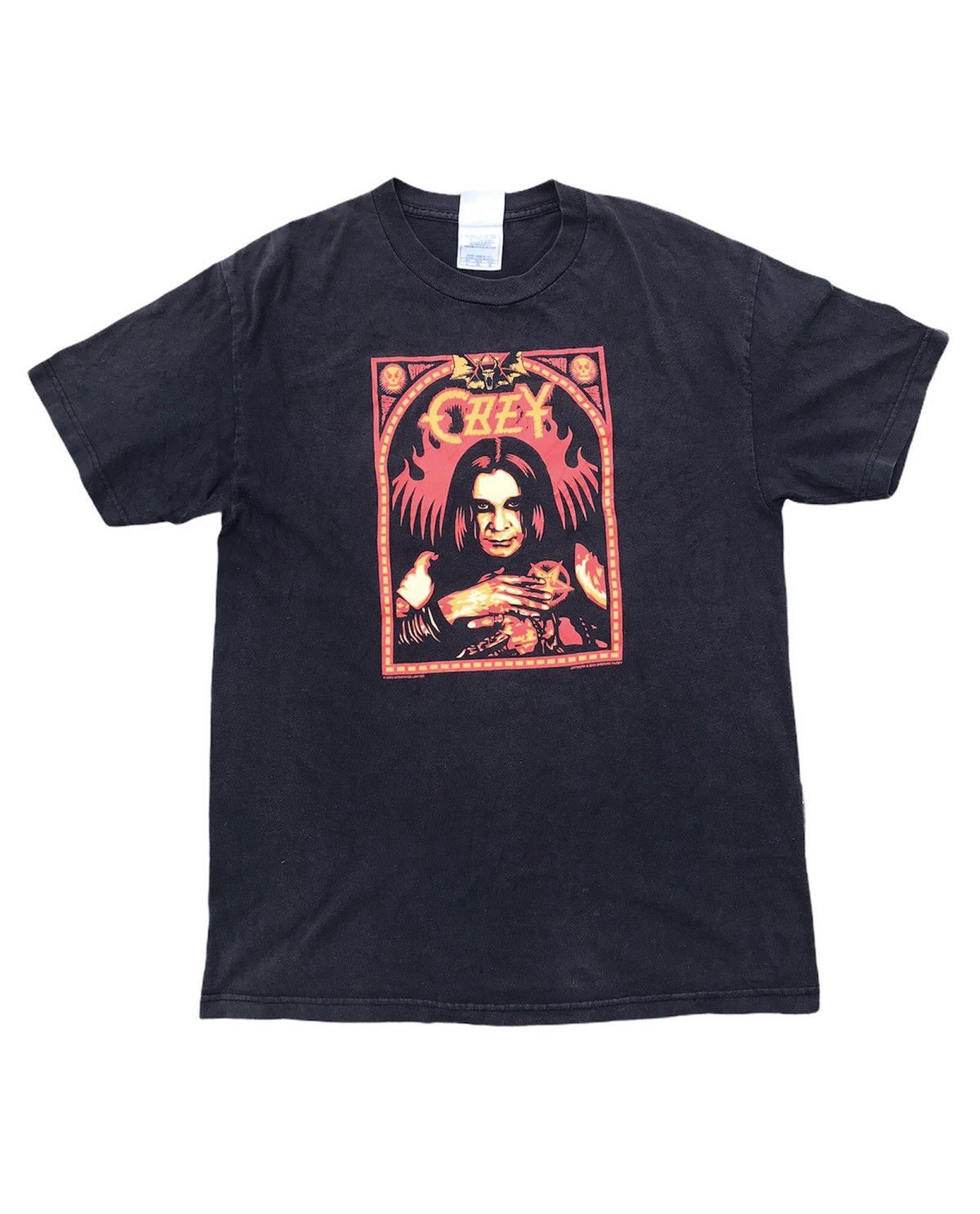 Band Tees × Obey × Ozzy Osbourne Vintage 2002 Ozzy Osbourne tee band punk rock Size US L / EU 52-54 / 3 - 3 Thumbnail