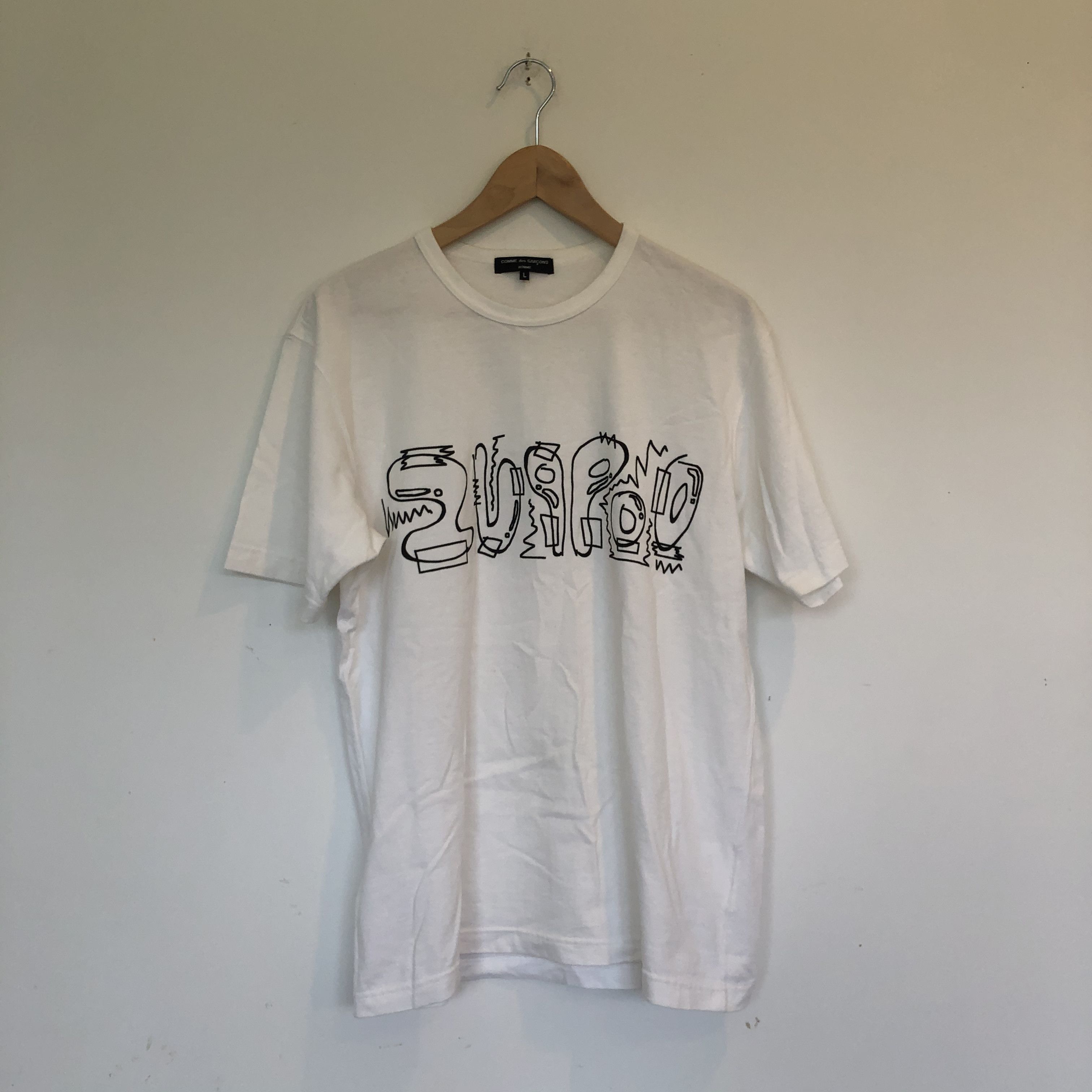 Comme des Garcons Homme Comme Des Garçons Homme Plus Tee Size US L / EU 52-54 / 3 - 1 Thumbnail
