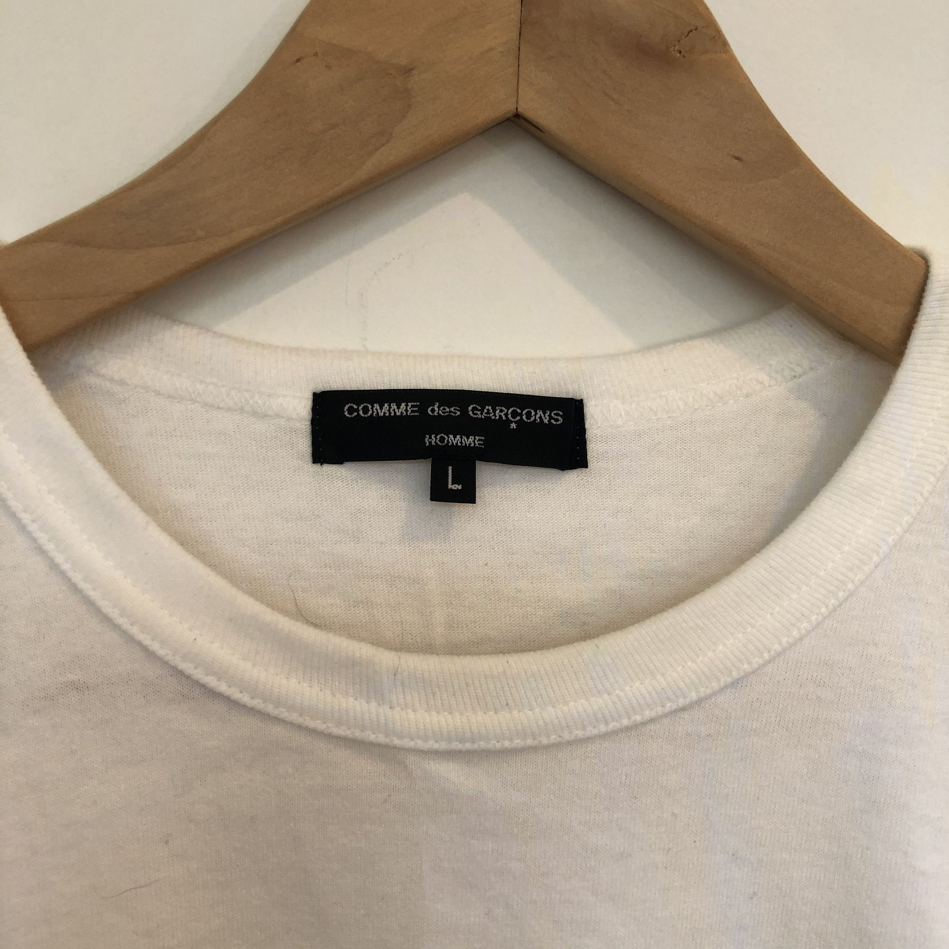 Comme des Garcons Homme Comme Des Garçons Homme Plus Tee Size US L / EU 52-54 / 3 - 2 Thumbnail