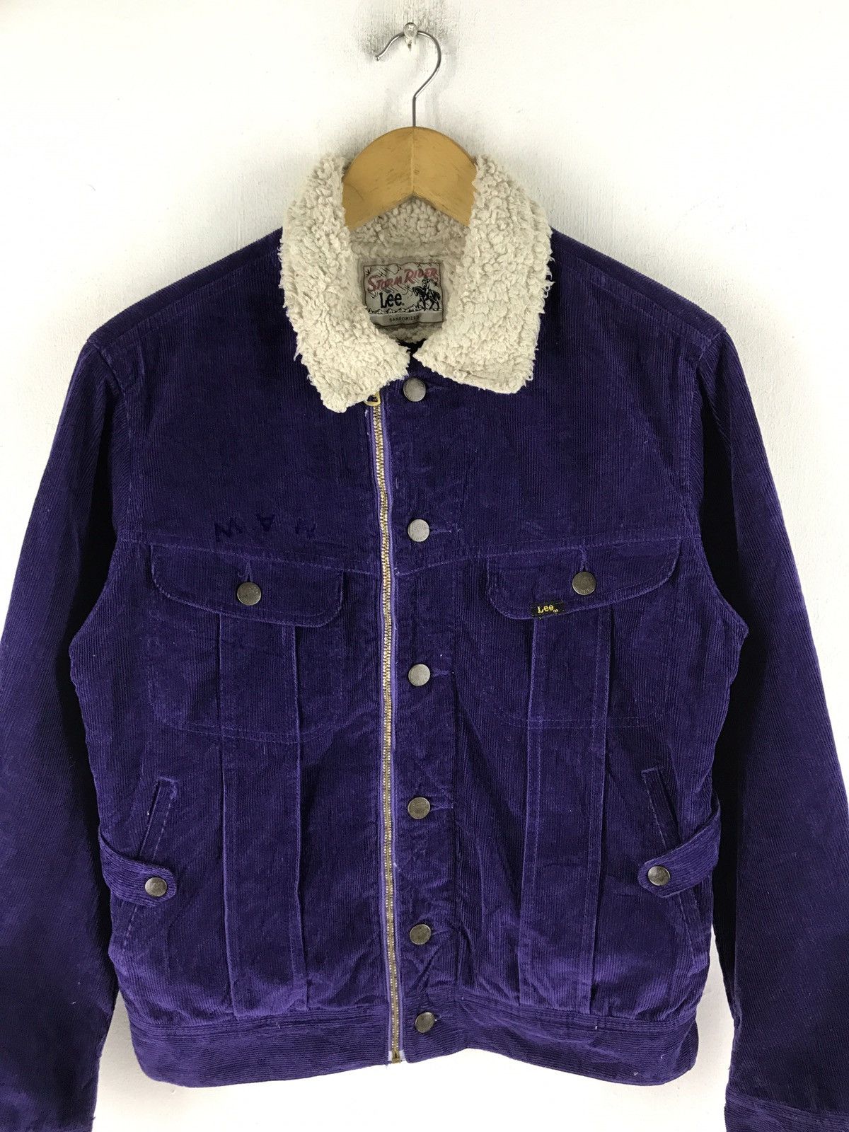 Lee × Number (N)ine LEE STORM RIDER X SOE CORDUROY SHERPA LINNED TRUCKER JACKET Size US S / EU 44-46 / 1 - 5 Thumbnail
