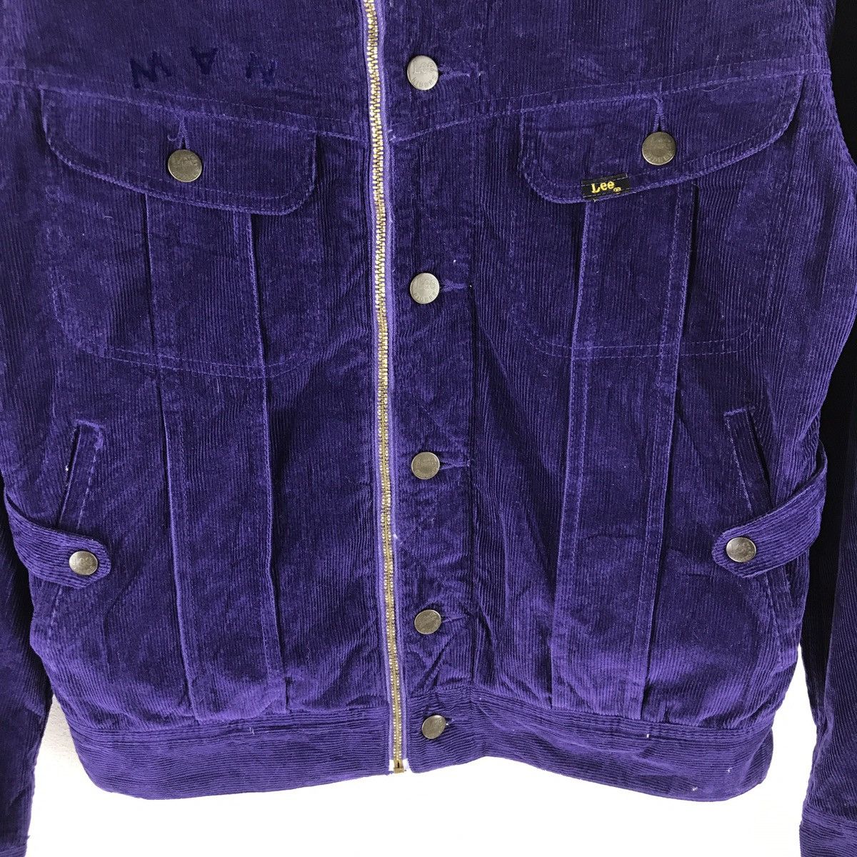 Lee × Number (N)ine LEE STORM RIDER X SOE CORDUROY SHERPA LINNED TRUCKER JACKET Size US S / EU 44-46 / 1 - 11 Thumbnail