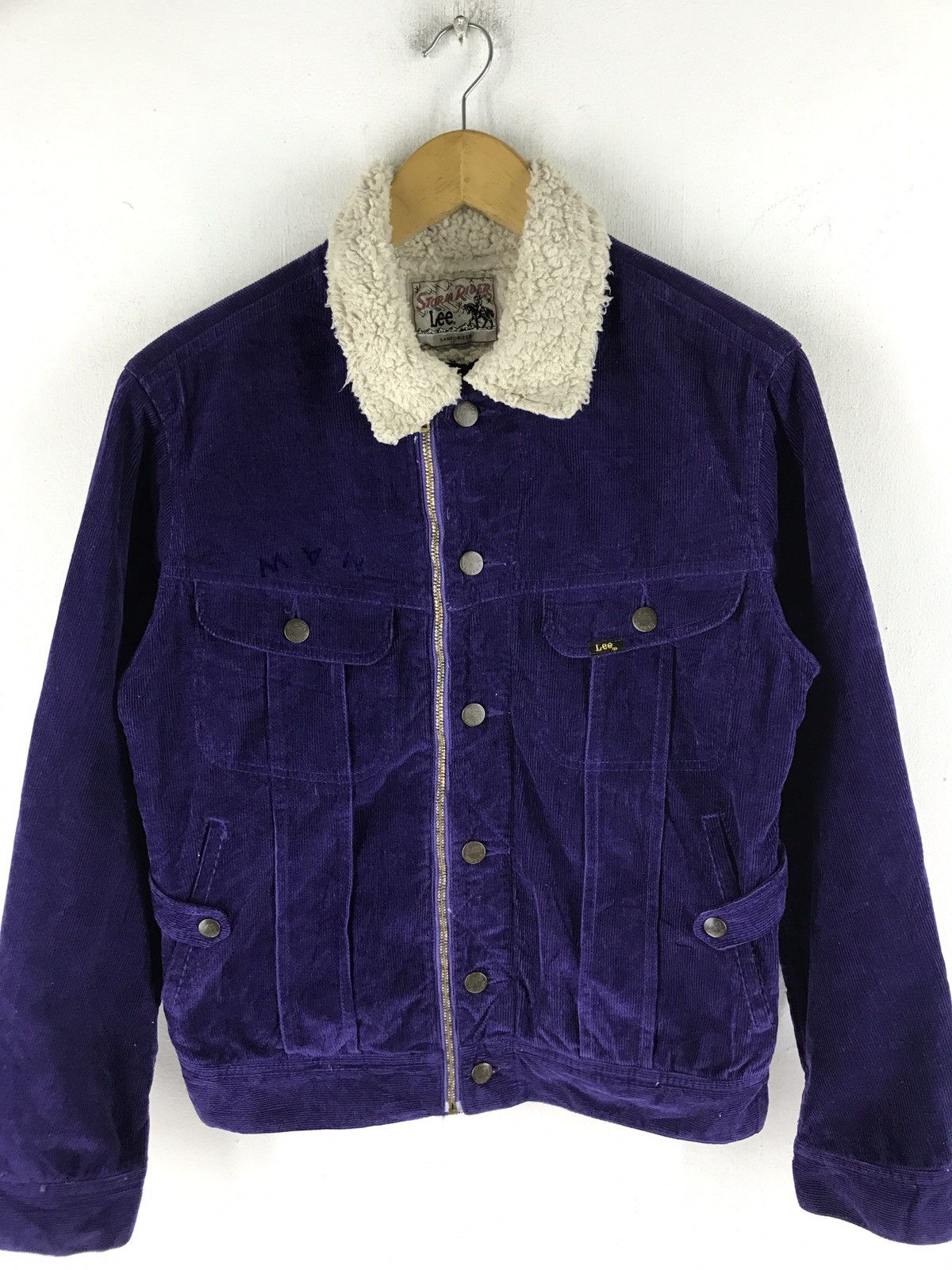 Lee × Number (N)ine LEE STORM RIDER X SOE CORDUROY SHERPA LINNED TRUCKER JACKET Size US S / EU 44-46 / 1 - 17 Thumbnail
