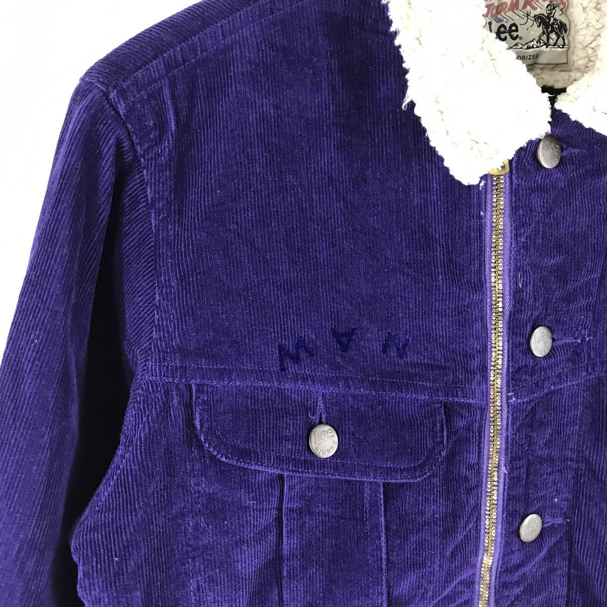 Lee × Number (N)ine LEE STORM RIDER X SOE CORDUROY SHERPA LINNED TRUCKER JACKET Size US S / EU 44-46 / 1 - 13 Thumbnail