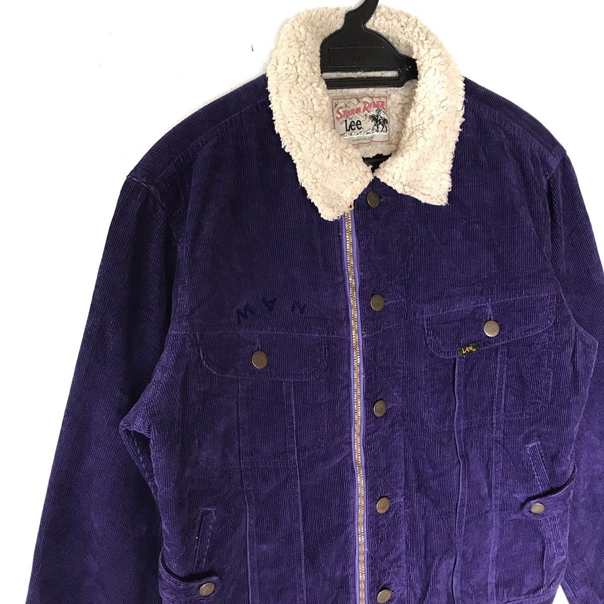 Lee × Number (N)ine LEE STORM RIDER X SOE CORDUROY SHERPA LINNED TRUCKER JACKET Size US S / EU 44-46 / 1 - 6 Thumbnail