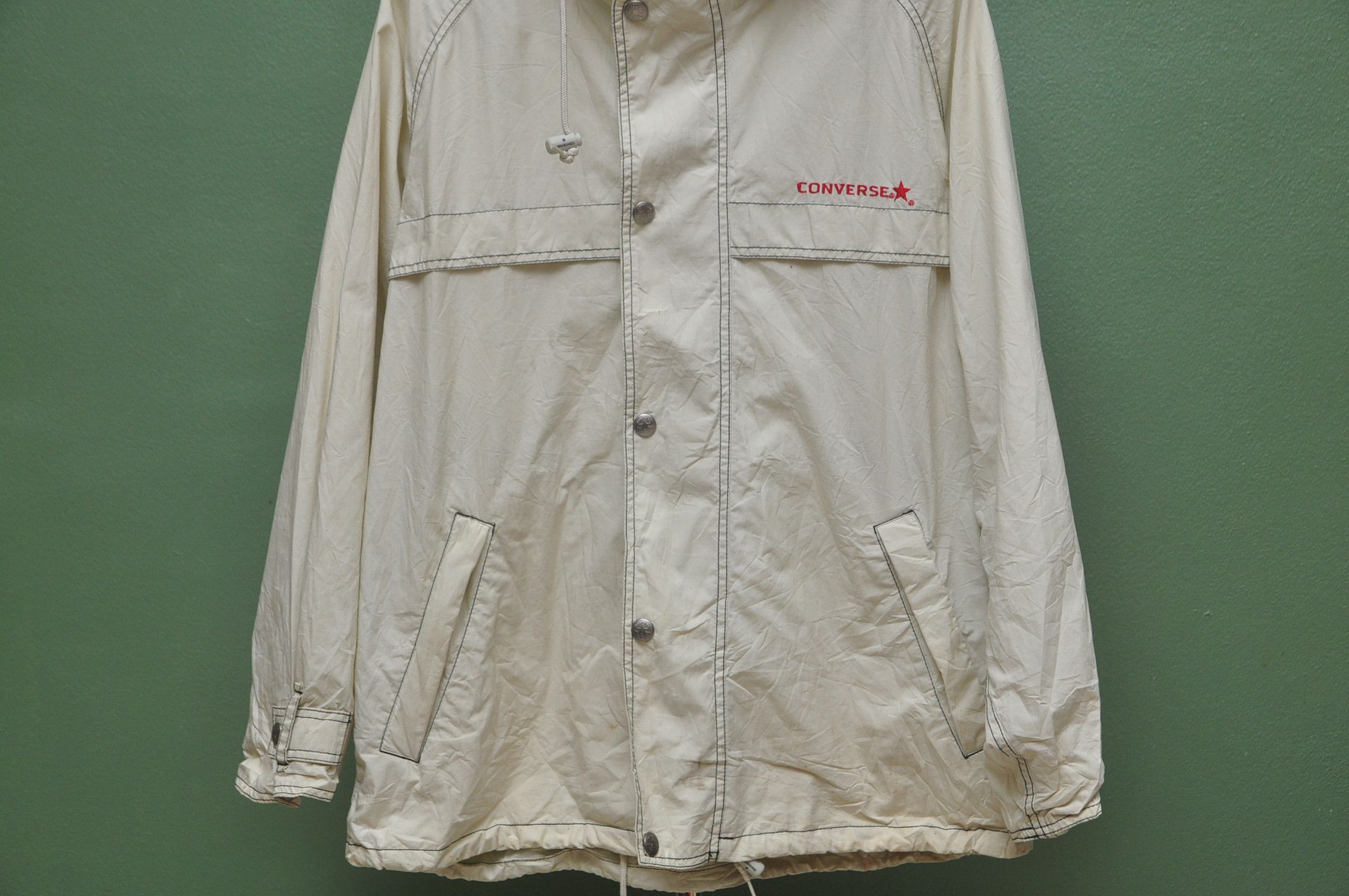 Converse × Designer × Japanese Brand Vintgae Converse Sweater Designer Fashion Style Size US M / EU 48-50 / 2 - 4 Thumbnail