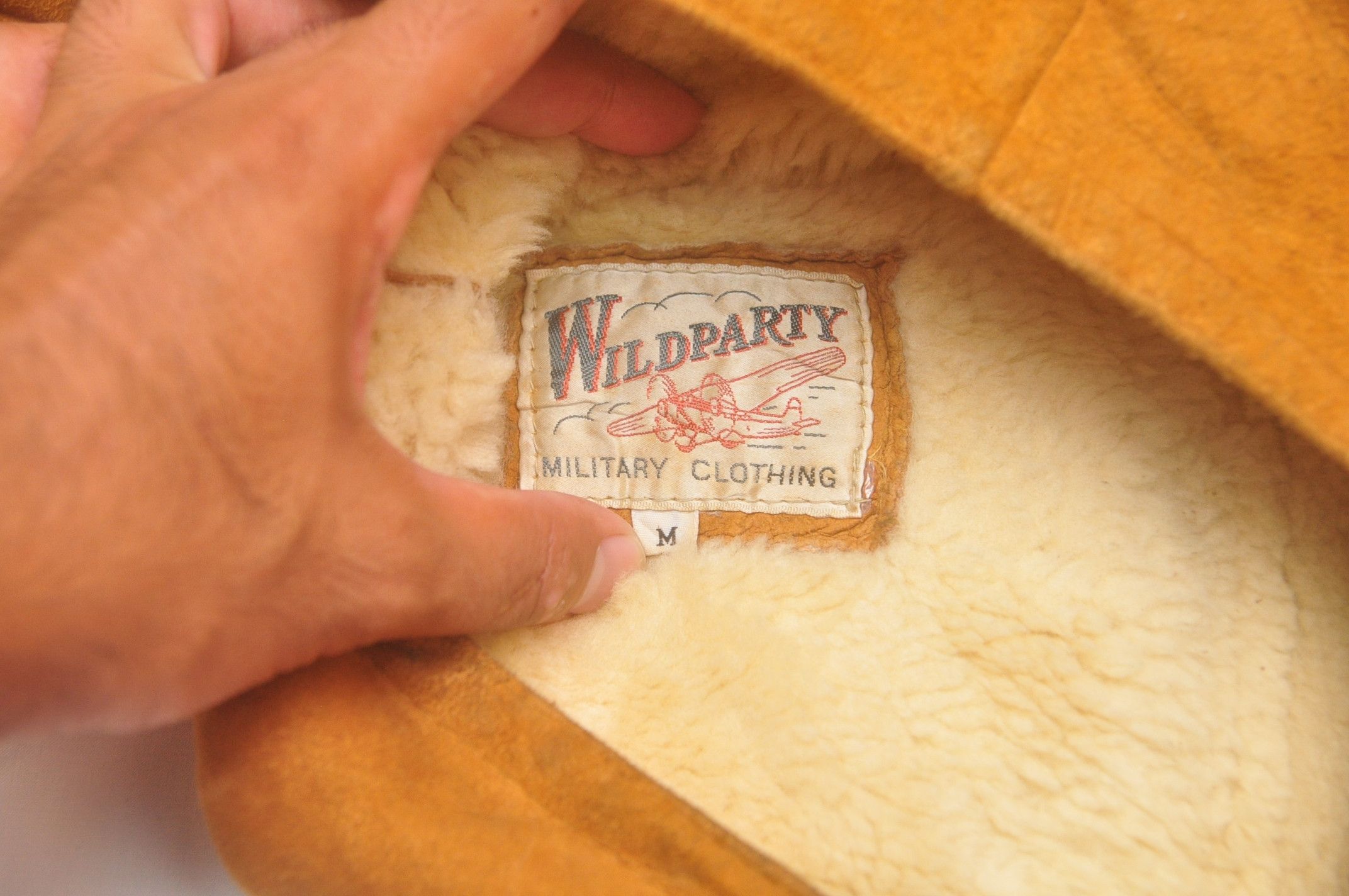 Designer × Japanese Brand Vintage Wildparty Military Clothing Leather Jacket Size US M / EU 48-50 / 2 - 6 Thumbnail