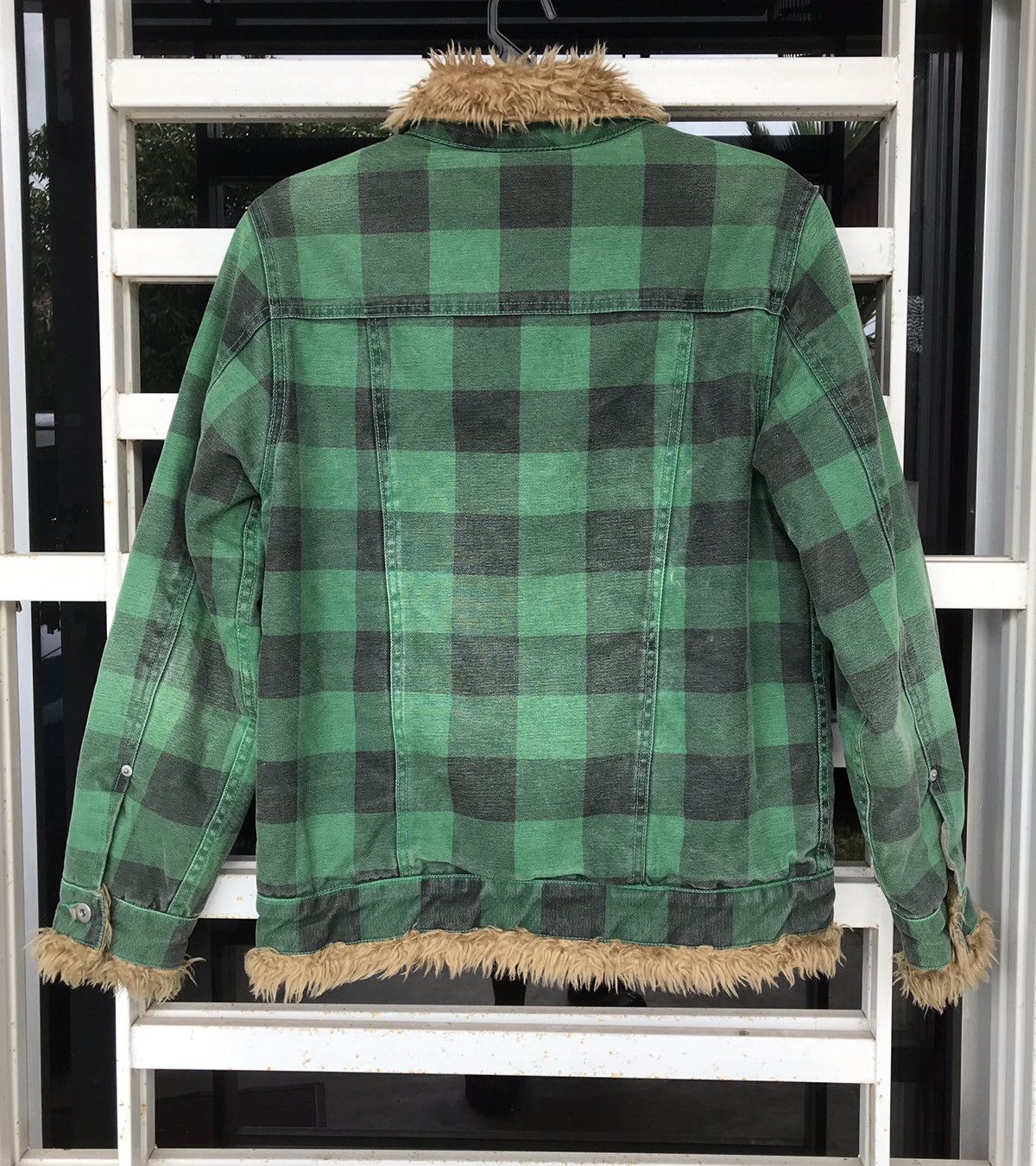 Japanese Brand Corisco Lucious Sherpa Jacket Size US M / EU 48-50 / 2 - 2 Thumbnail