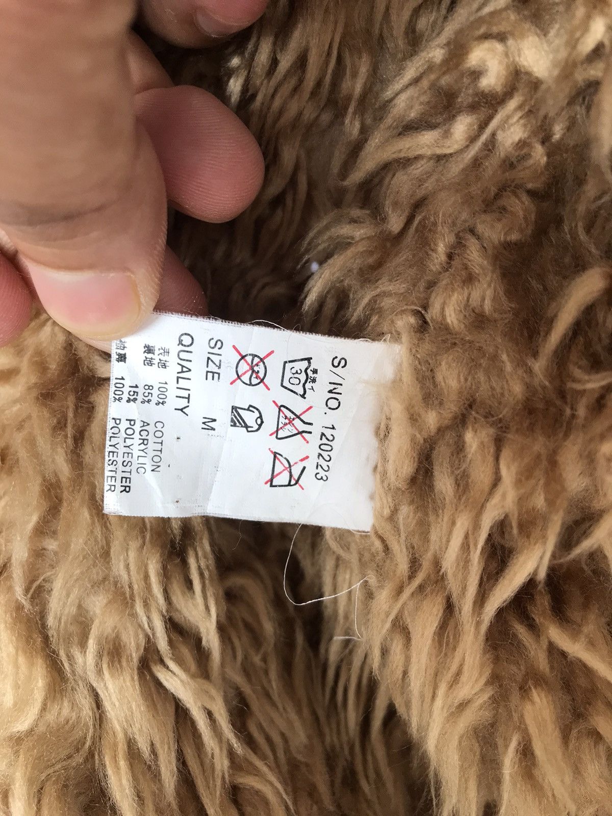Japanese Brand Corisco Lucious Sherpa Jacket Size US M / EU 48-50 / 2 - 7 Thumbnail
