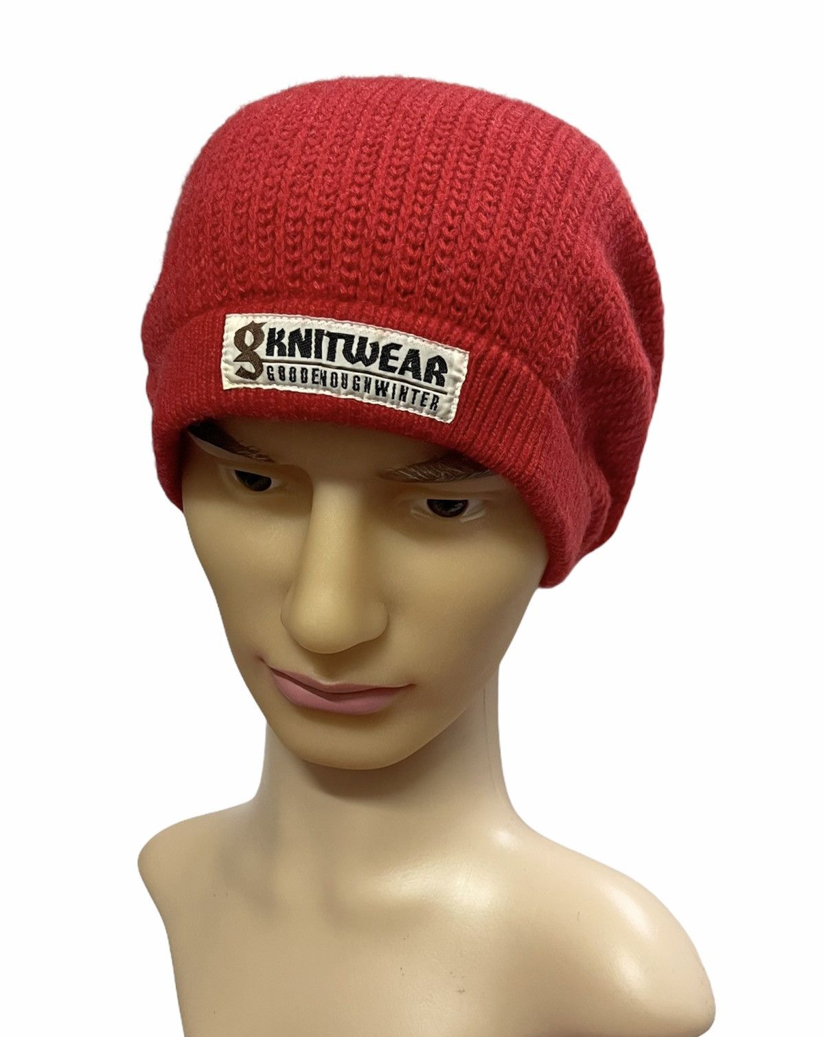 GOODENOUGH Goodenough Cable Knit Beanie Hats Size ONE SIZE - 3 Thumbnail