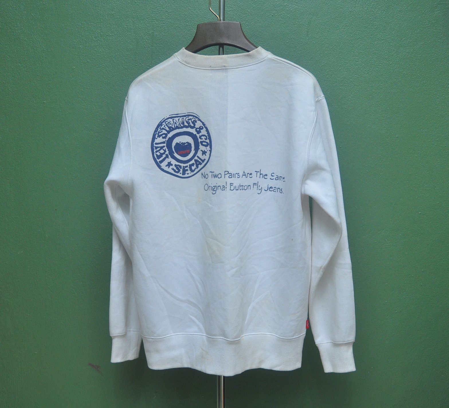 Designer × Japanese Brand × Levi's Levis Strauss & Co. Original Sweatshirt Size US L / EU 52-54 / 3 - 5 Thumbnail