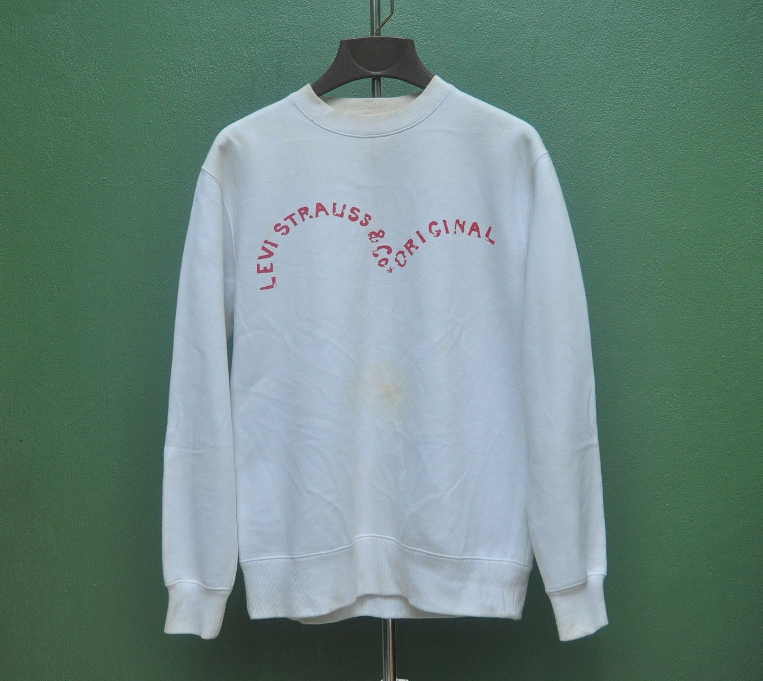 Designer × Japanese Brand × Levi's Levis Strauss & Co. Original Sweatshirt Size US L / EU 52-54 / 3 - 1 Thumbnail