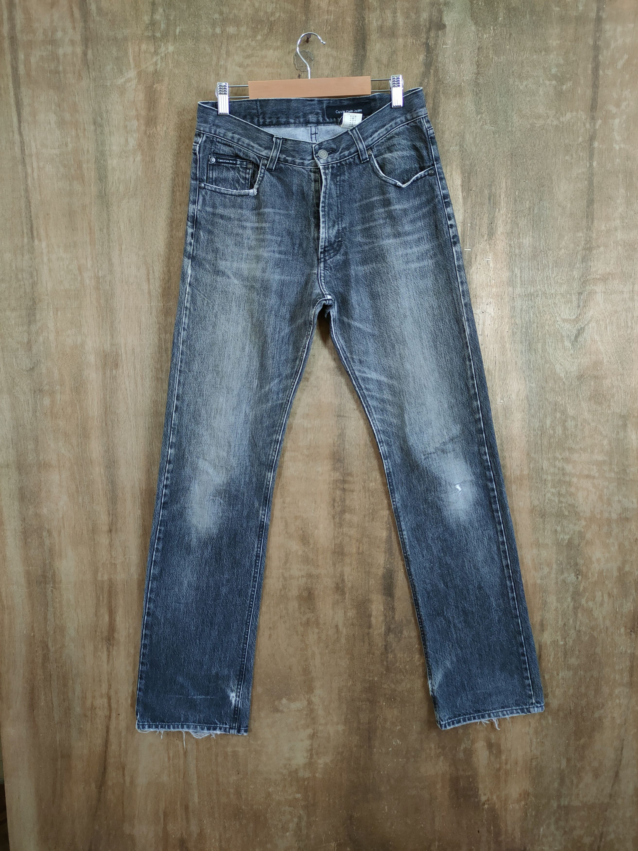 Calvin Klein black denim jeans pants #46-756