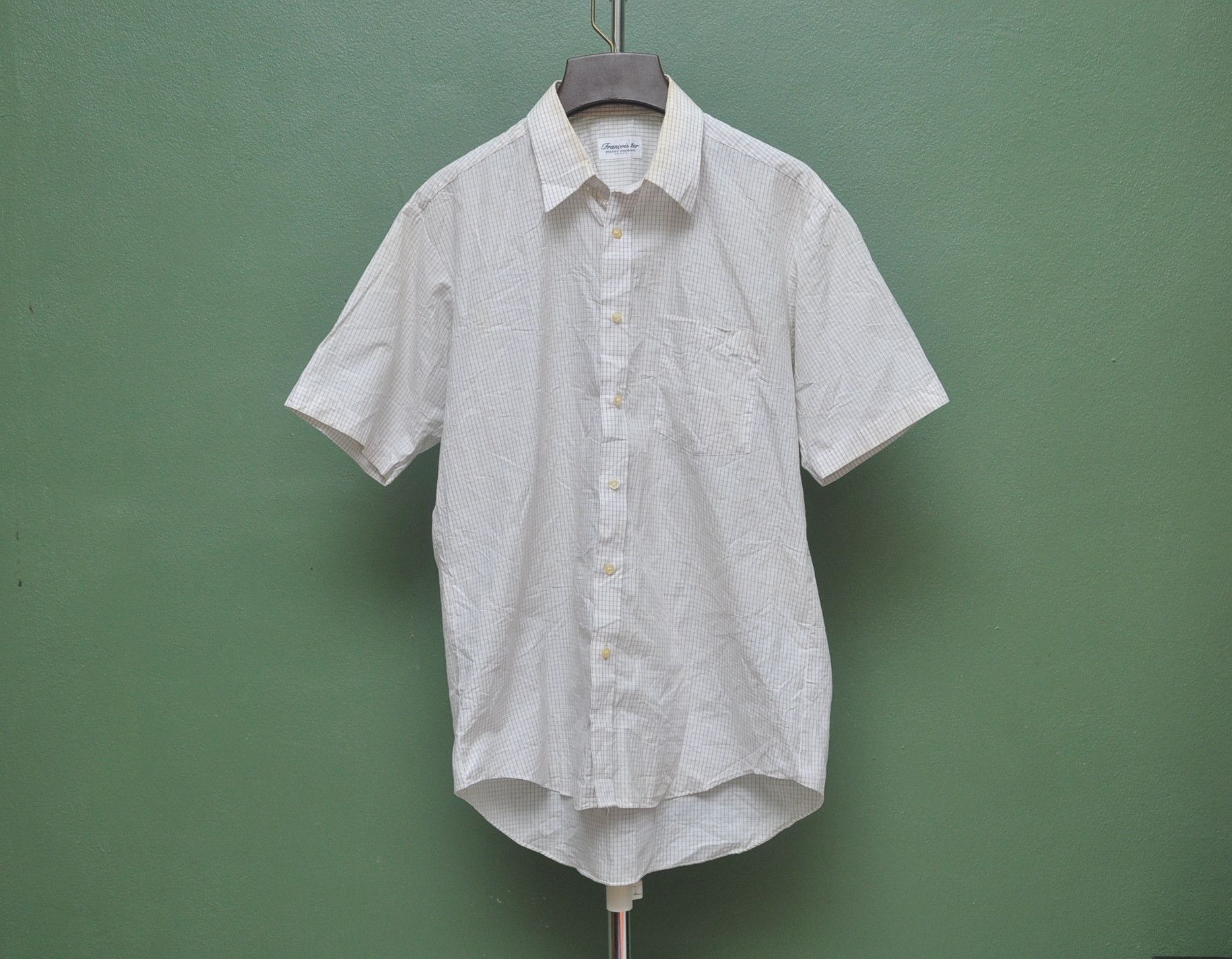 Pierre Balmain × Vintage Francois Ler Piarre Balmain Short Sleeve Shirt Size US L / EU 52-54 / 3 - 1 Thumbnail