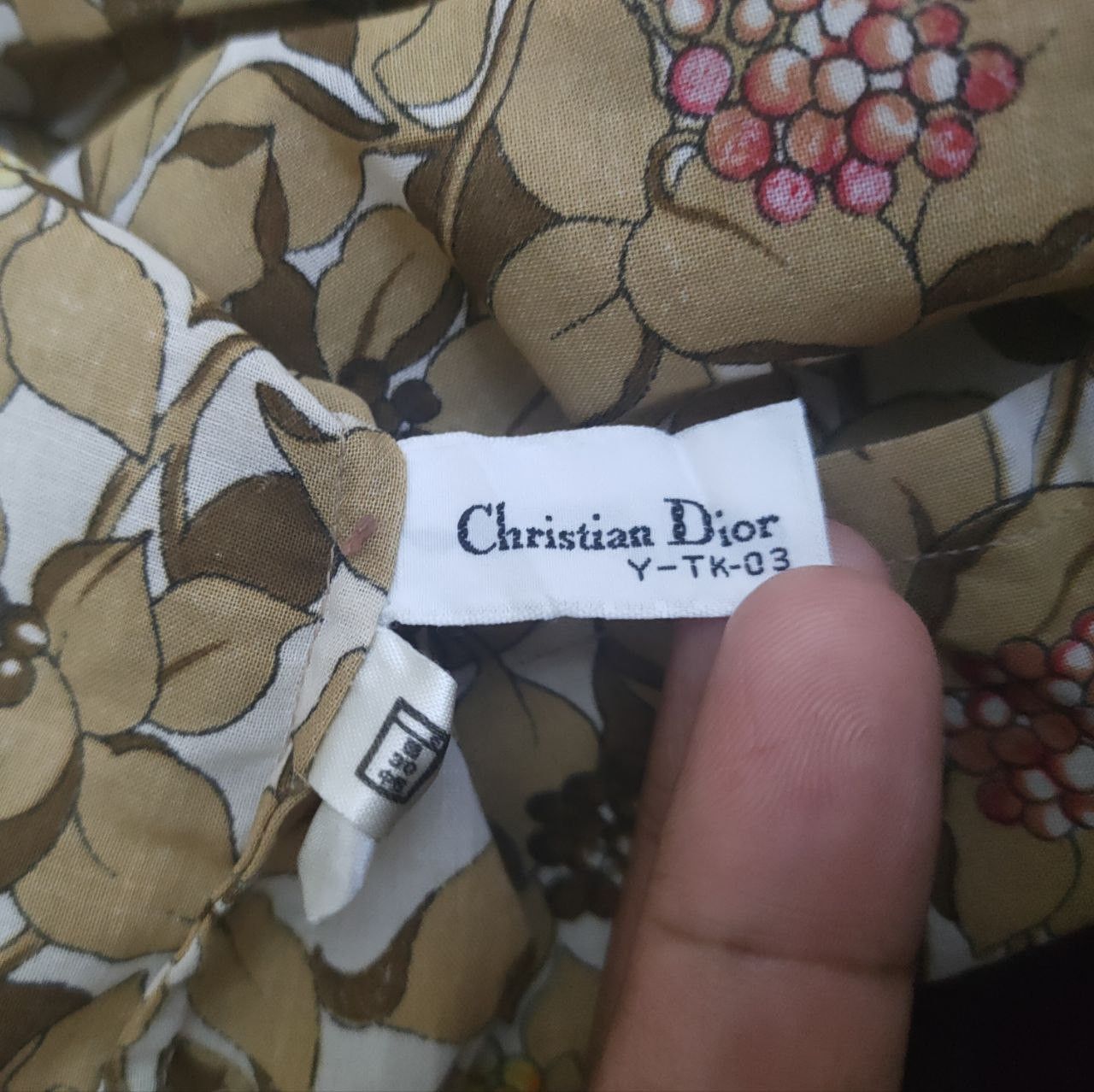 Christian Dior Monsieur Christian Dior Floral Shirt Size S / US 4 / IT 40 - 5 Thumbnail