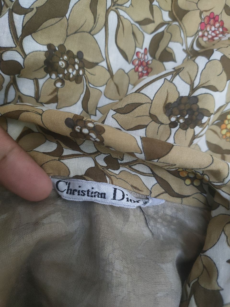 Christian Dior Monsieur Christian Dior Floral Shirt Size S / US 4 / IT 40 - 6 Thumbnail
