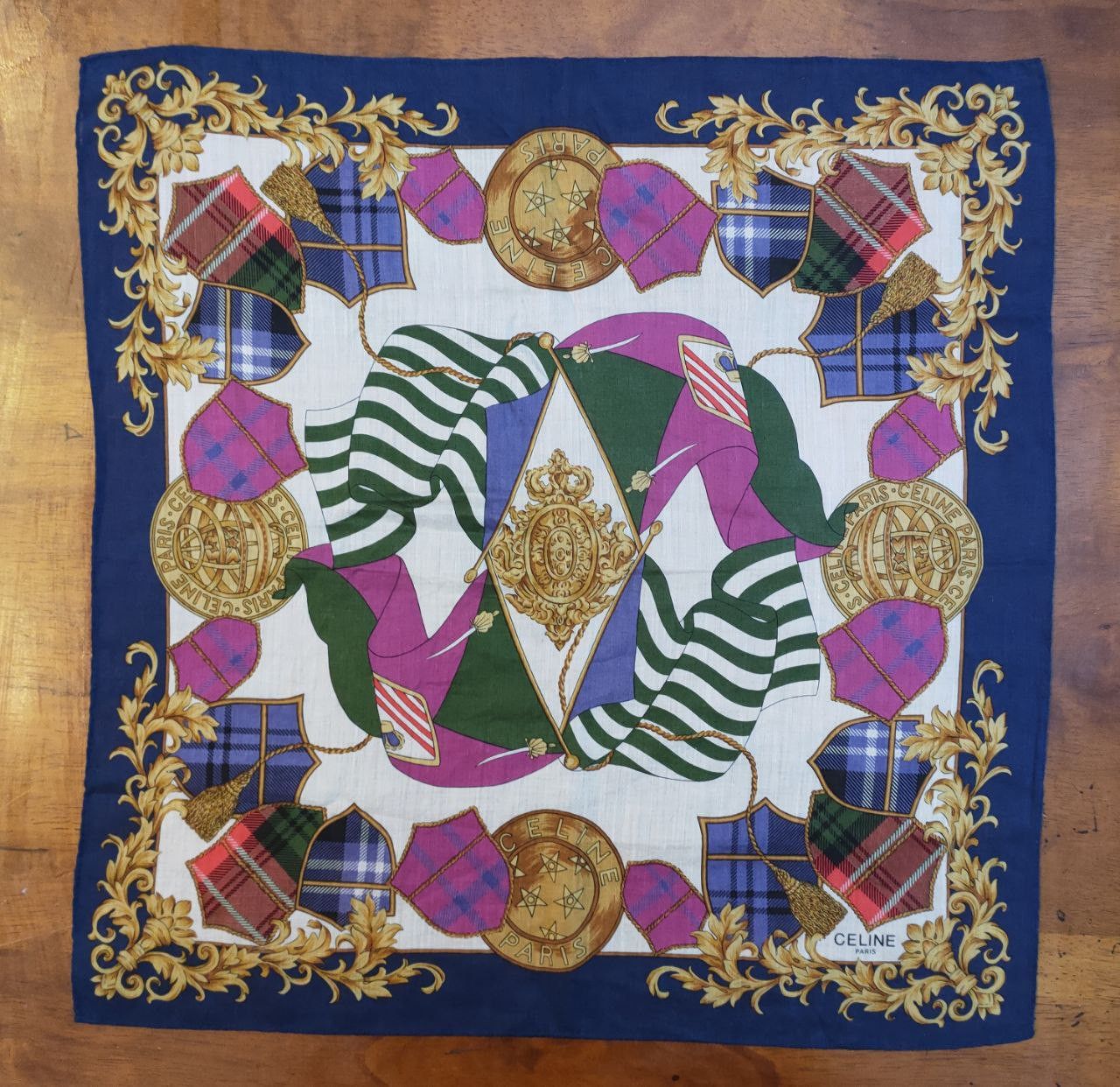 Celine Celine Handkerchief Size ONE SIZE - 4 Thumbnail