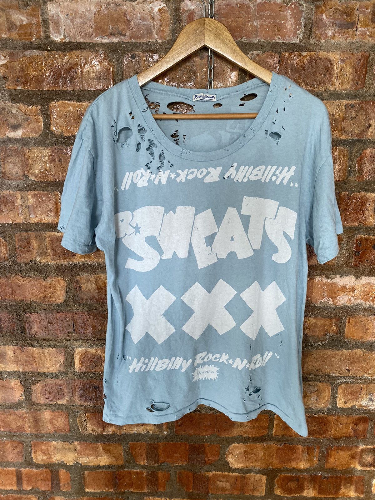 20471120 RNA Japan Distressed and destroy punk a billy Anarchy tee Size US M / EU 48-50 / 2 - 2 Thumbnail