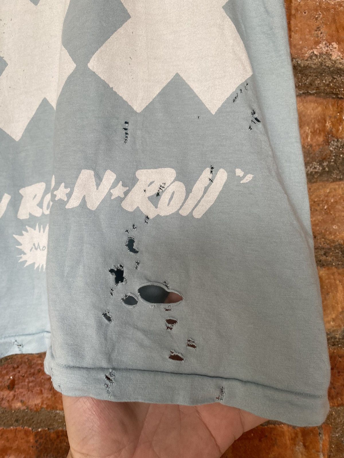 20471120 RNA Japan Distressed and destroy punk a billy Anarchy tee Size US M / EU 48-50 / 2 - 9 Thumbnail