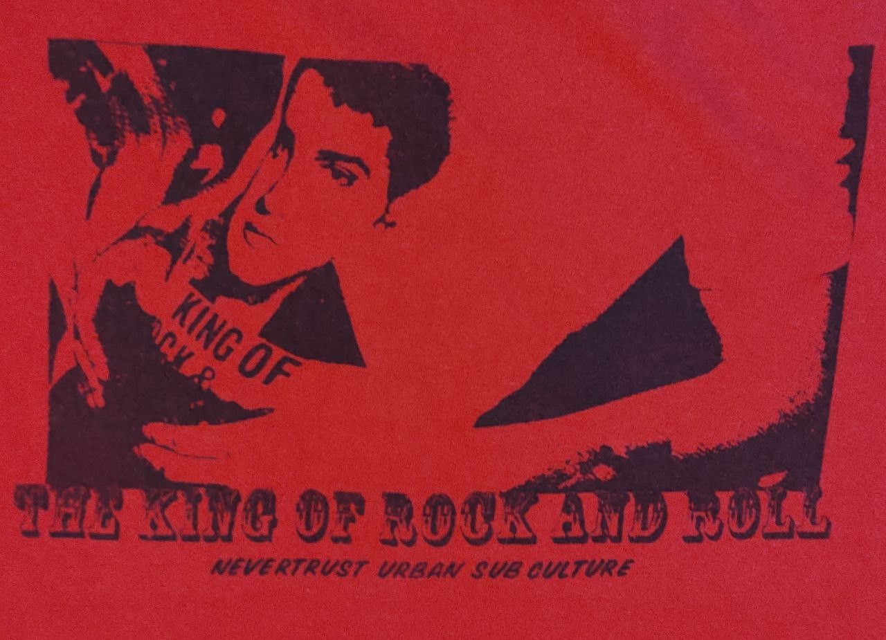 Band Tees Nevertrust Japanese Streetwear Elvis T Size US L / EU 52-54 / 3 - 4 Thumbnail