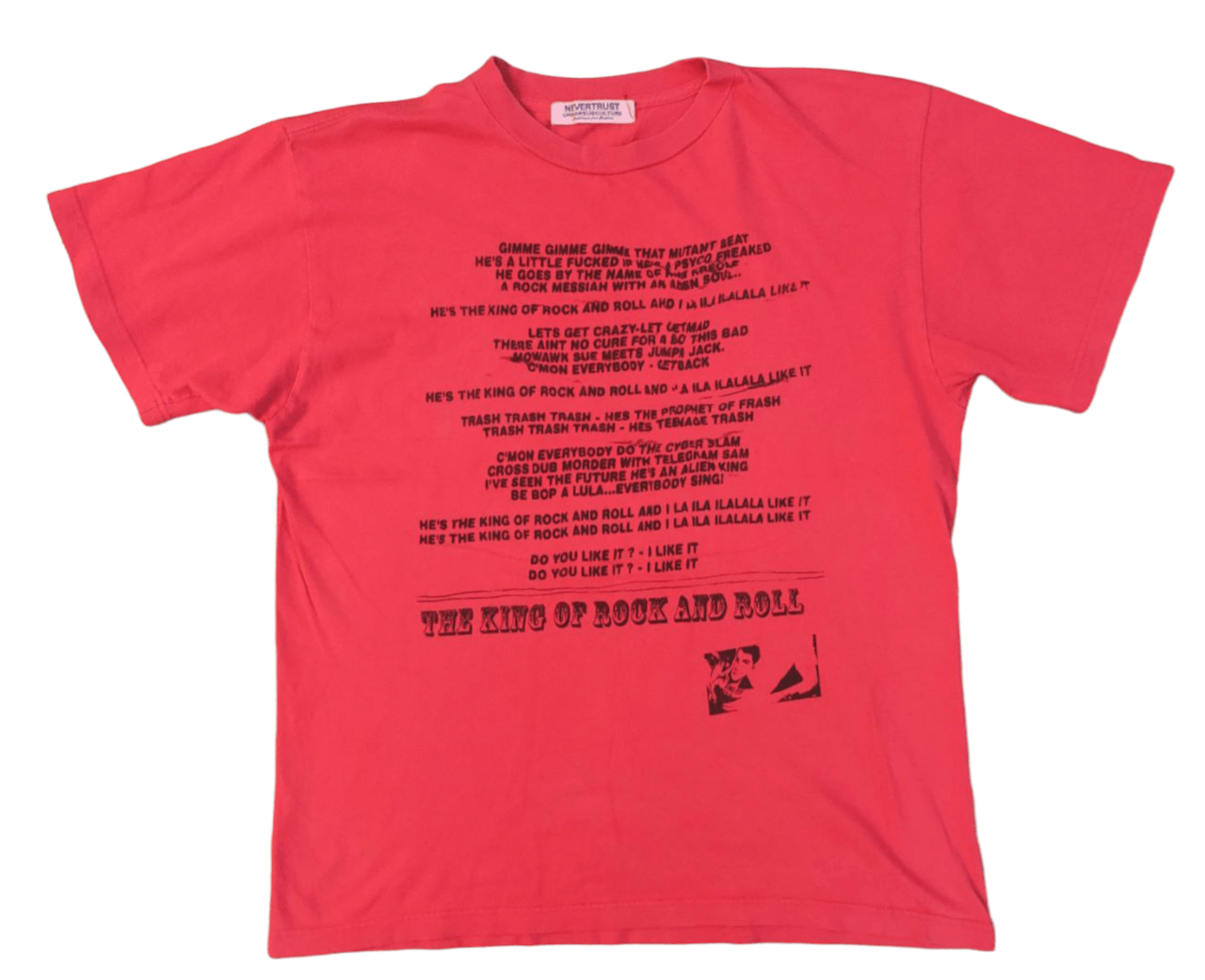 Band Tees Nevertrust Japanese Streetwear Elvis T Size US L / EU 52-54 / 3 - 1 Thumbnail