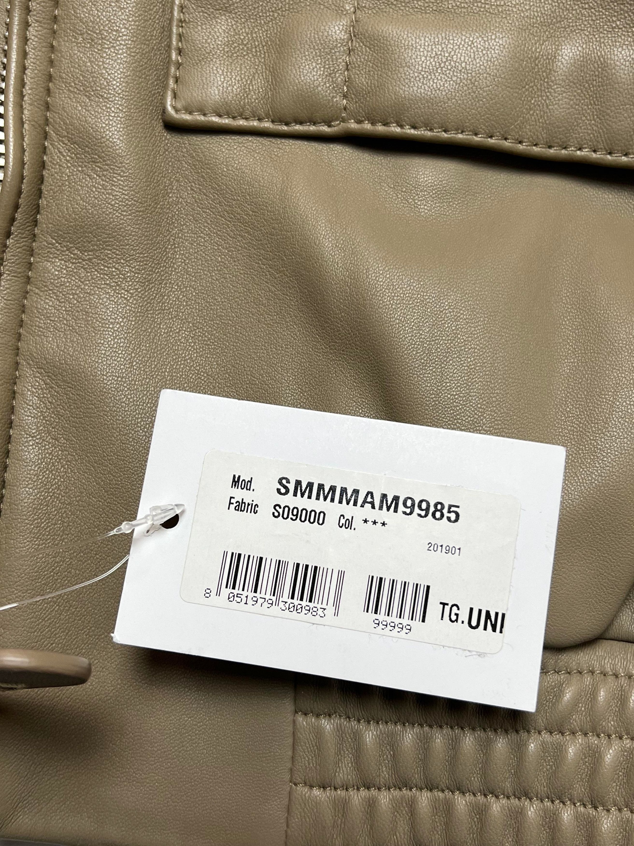 Maison Margiela Maison Margiela AW20 Sample Leather Utility Bomber Jacket Size US M / EU 48-50 / 2 - 11 Thumbnail