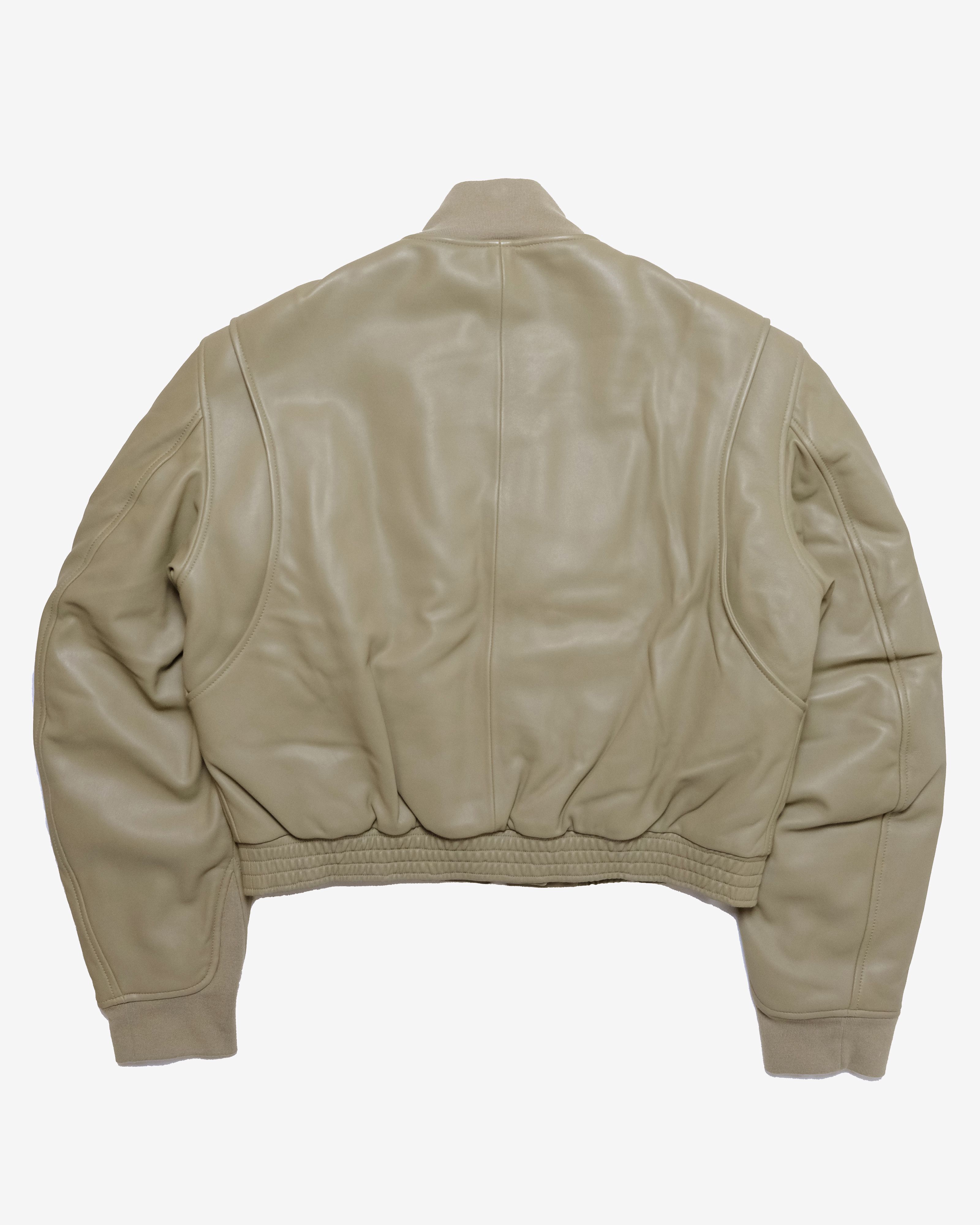 Maison Margiela Maison Margiela AW20 Sample Leather Utility Bomber Jacket Size US M / EU 48-50 / 2 - 5 Thumbnail