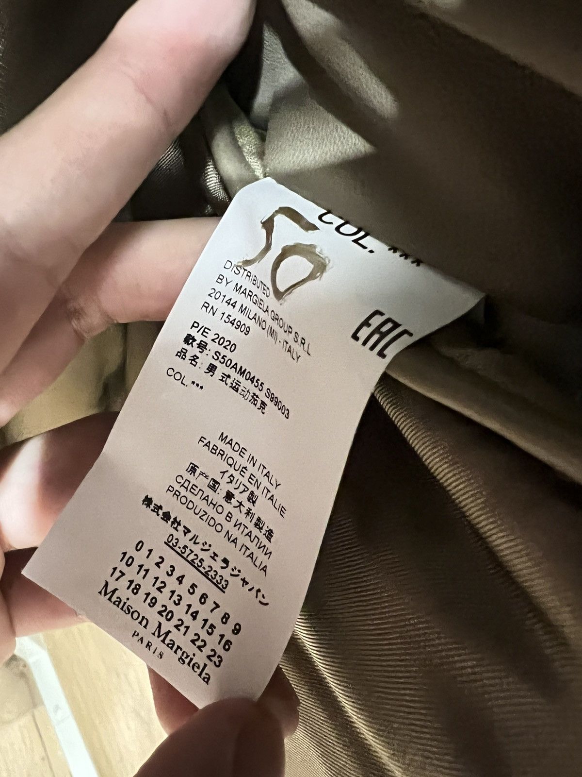 Maison Margiela Maison Margiela AW20 Sample Leather Utility Bomber Jacket Size US M / EU 48-50 / 2 - 12 Thumbnail