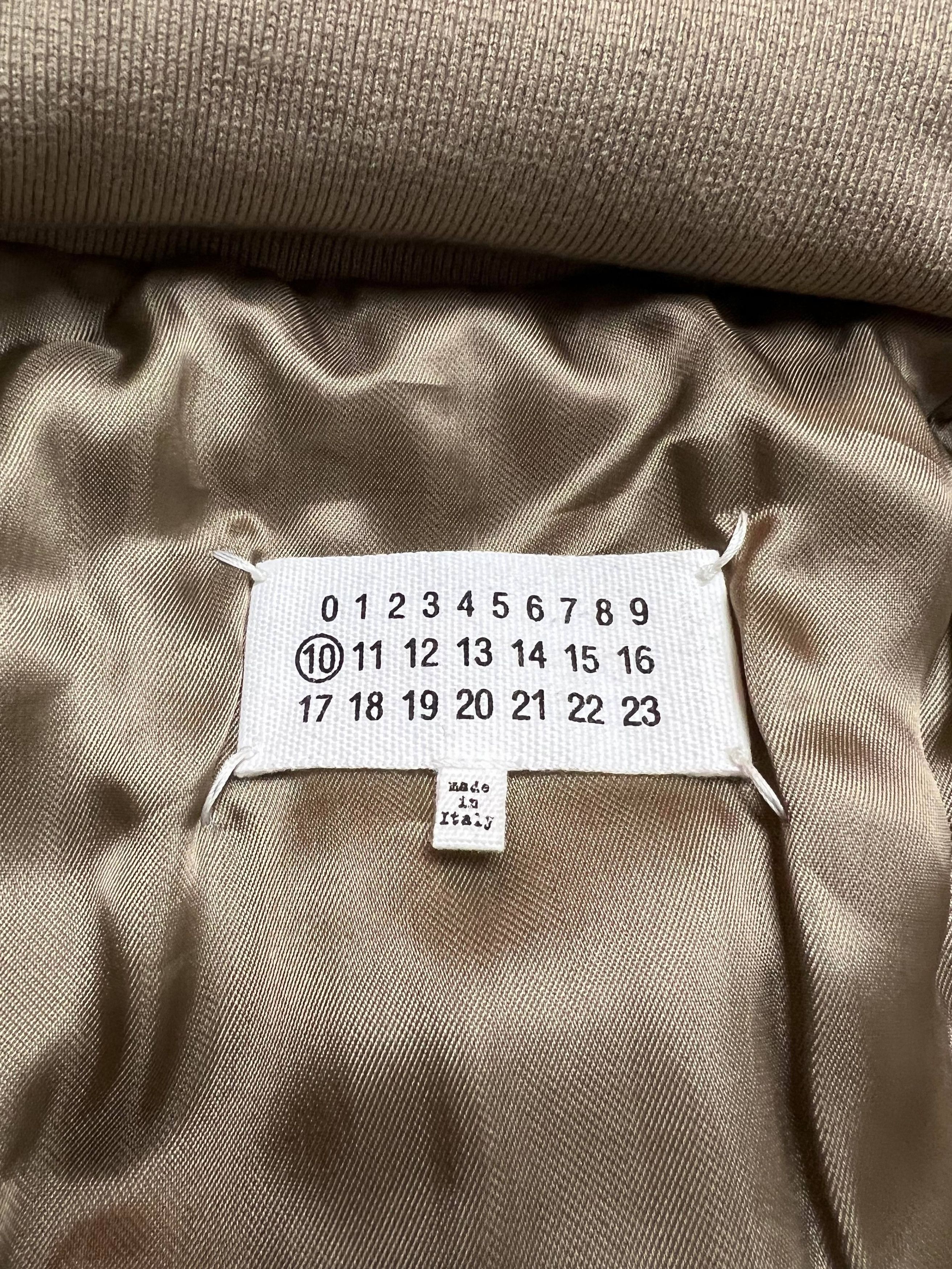 Maison Margiela Maison Margiela AW20 Sample Leather Utility Bomber Jacket Size US M / EU 48-50 / 2 - 9 Thumbnail