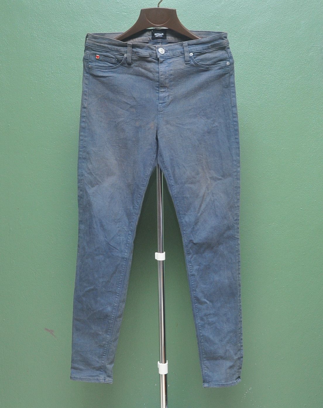 Designer × Hudson × Japanese Brand Hudson Made In USA Skinny Midrise Pant Size US 33 - 1 Thumbnail