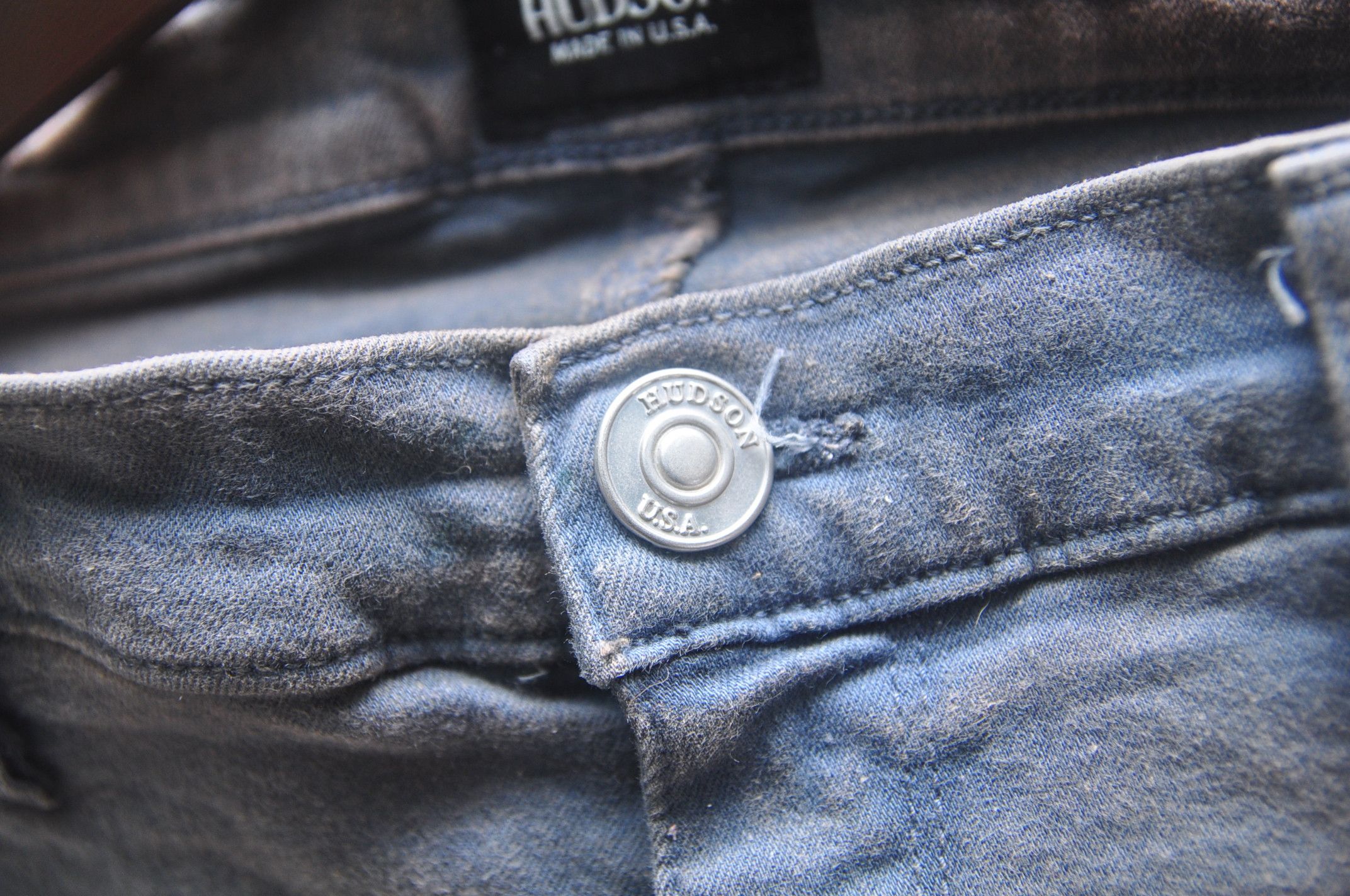 Designer × Hudson × Japanese Brand Hudson Made In USA Skinny Midrise Pant Size US 33 - 6 Thumbnail