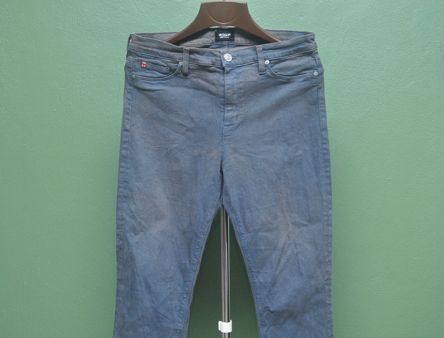 Designer × Hudson × Japanese Brand Hudson Made In USA Skinny Midrise Pant Size US 33 - 3 Thumbnail