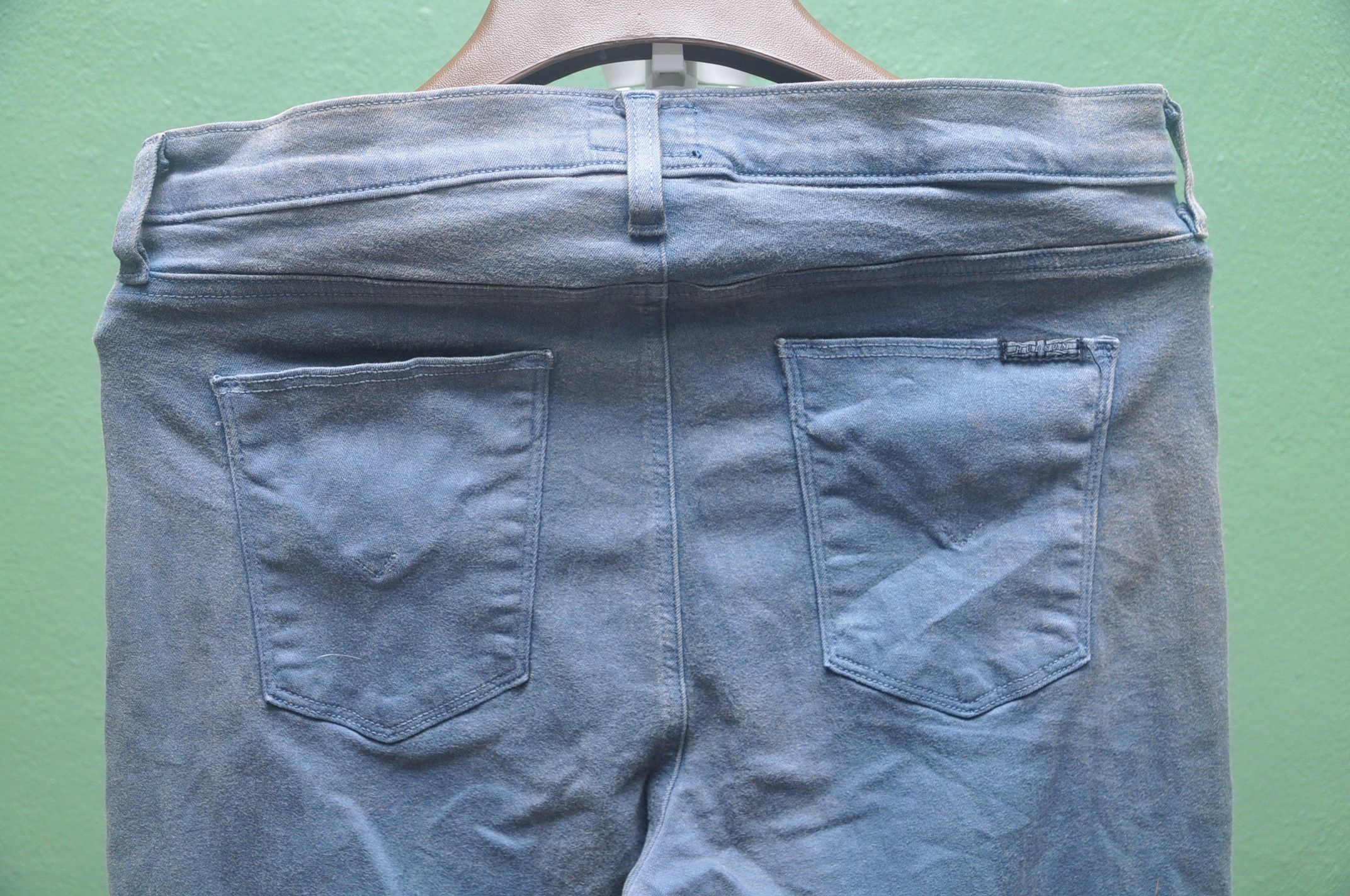 Designer × Hudson × Japanese Brand Hudson Made In USA Skinny Midrise Pant Size US 33 - 7 Thumbnail