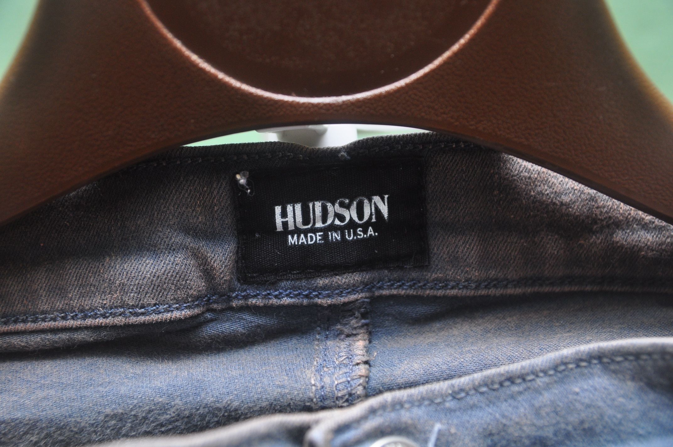 Designer × Hudson × Japanese Brand Hudson Made In USA Skinny Midrise Pant Size US 33 - 8 Thumbnail