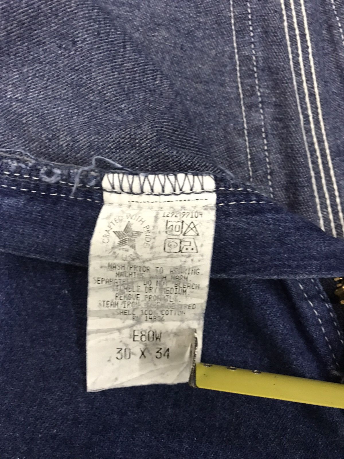 Carhartt Vintage Carhartt Workwear Jeans size 30x34 Size US 30 / EU 46 - 6 Thumbnail
