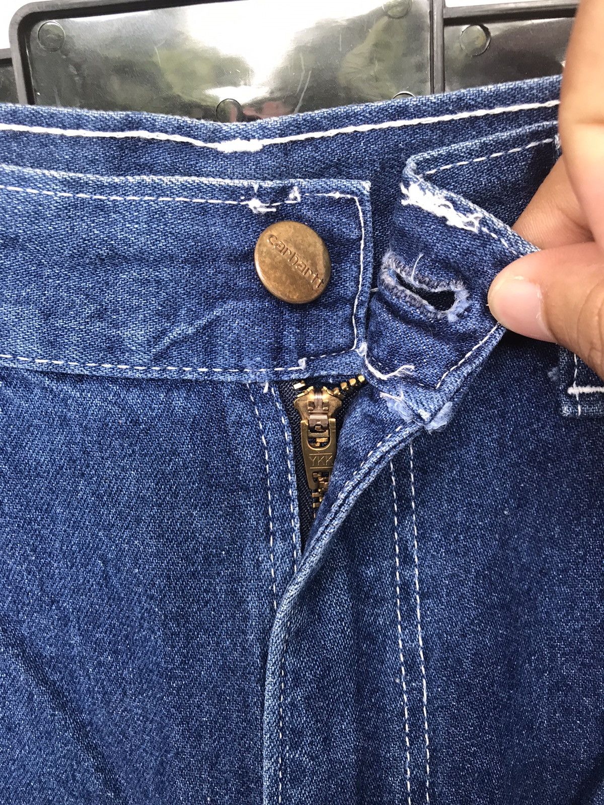 Carhartt Vintage Carhartt Workwear Jeans size 30x34 Size US 30 / EU 46 - 5 Thumbnail