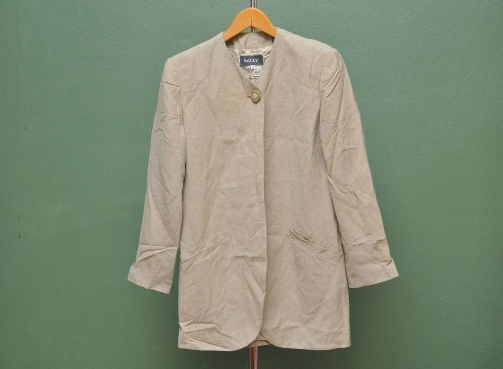 Bally × Designer × Japanese Brand Vintage Bally Blazer Coat Designer Fashion Style Size M / US 6-8 / IT 42-44 - 1 Thumbnail