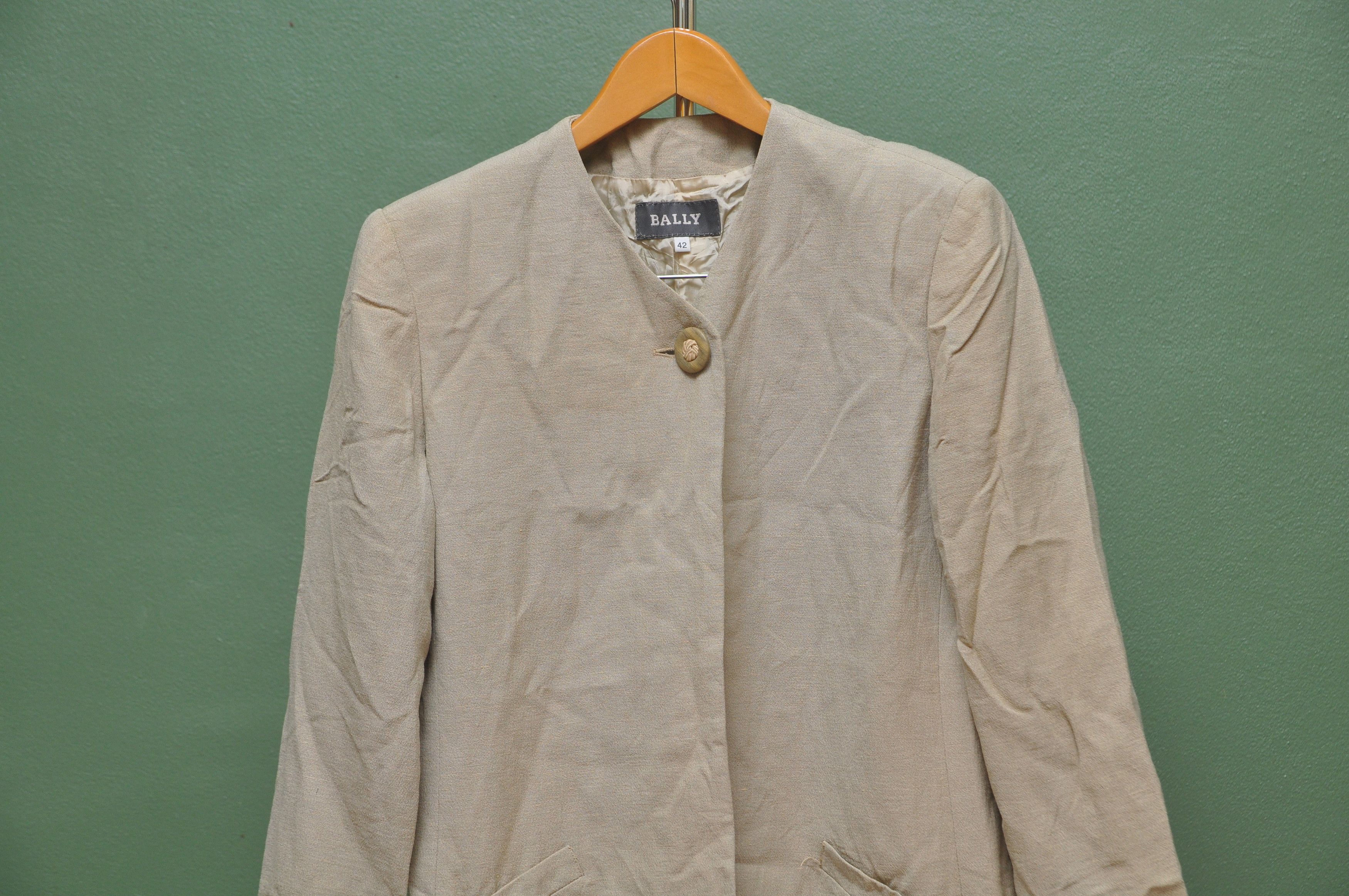 Bally × Designer × Japanese Brand Vintage Bally Blazer Coat Designer Fashion Style Size M / US 6-8 / IT 42-44 - 3 Thumbnail