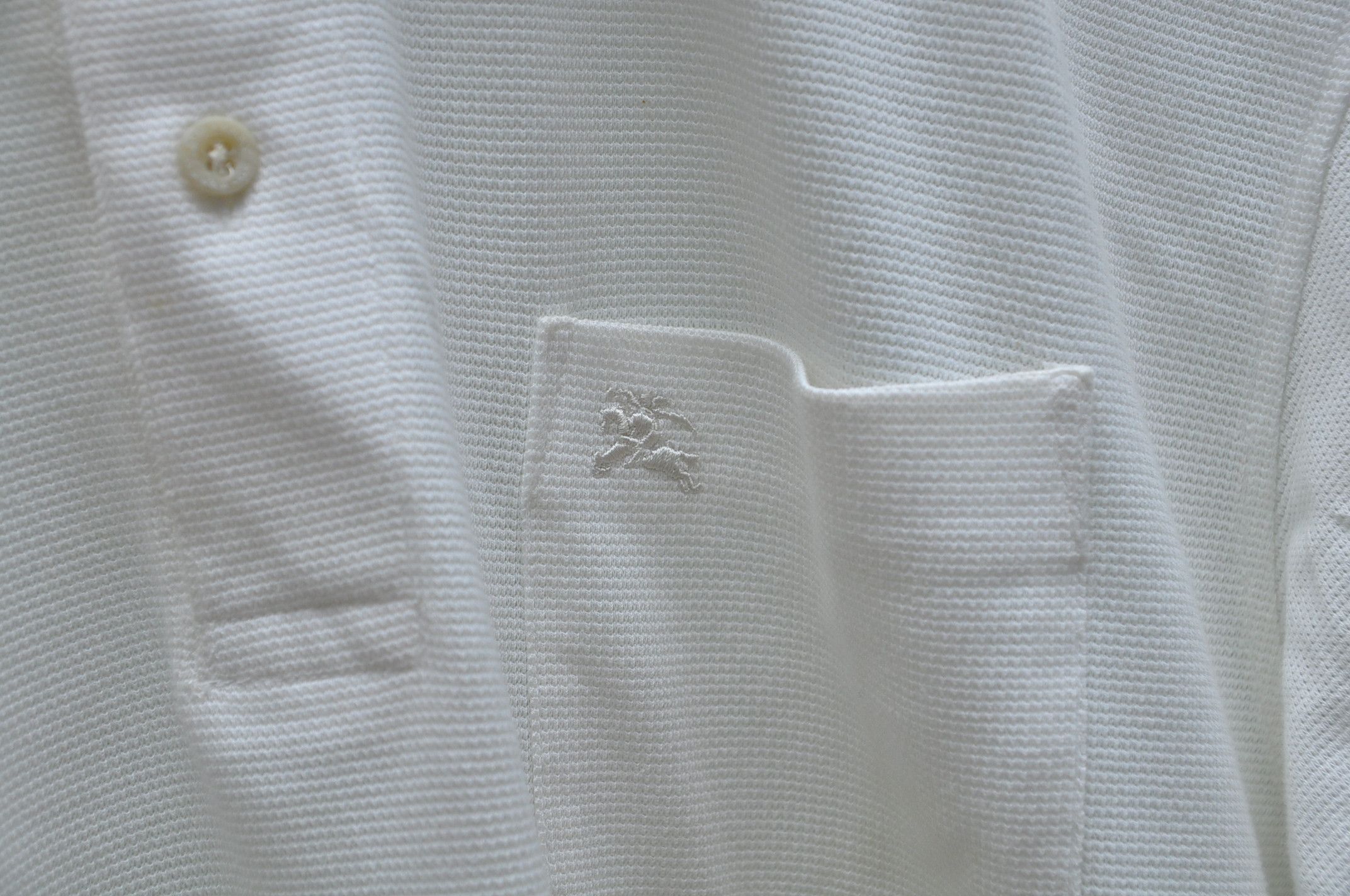 Burberry × Designer × Japanese Brand Vintage Burberry Golf Shirt Designer Fashion Style Size US L / EU 52-54 / 3 - 6 Thumbnail