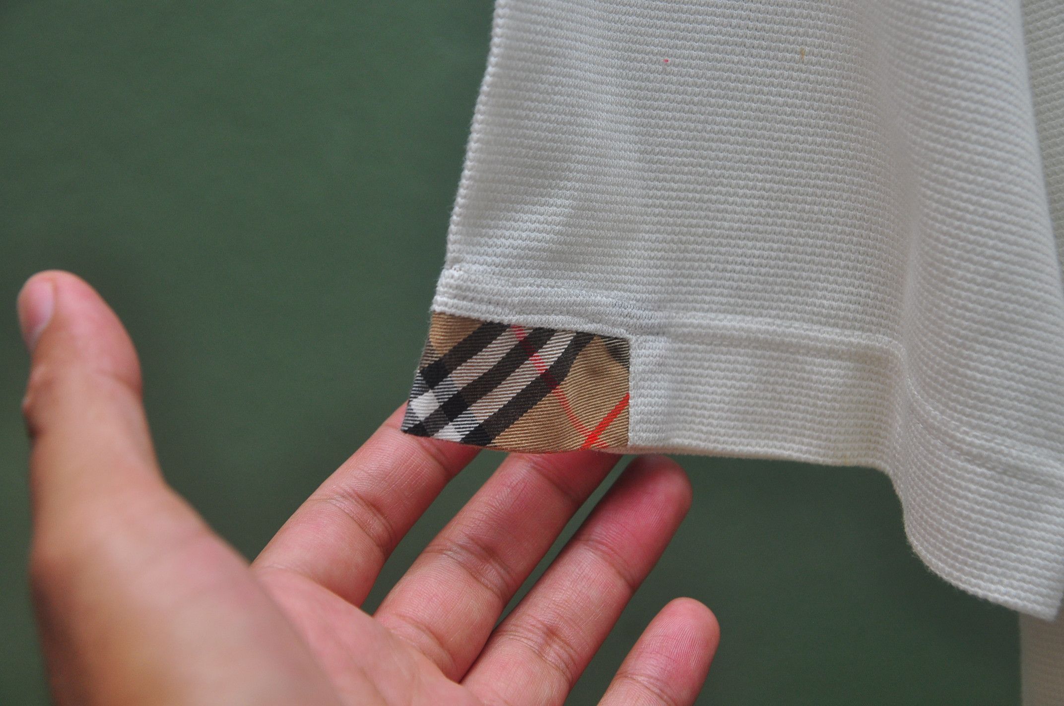 Burberry × Designer × Japanese Brand Vintage Burberry Golf Shirt Designer Fashion Style Size US L / EU 52-54 / 3 - 5 Thumbnail