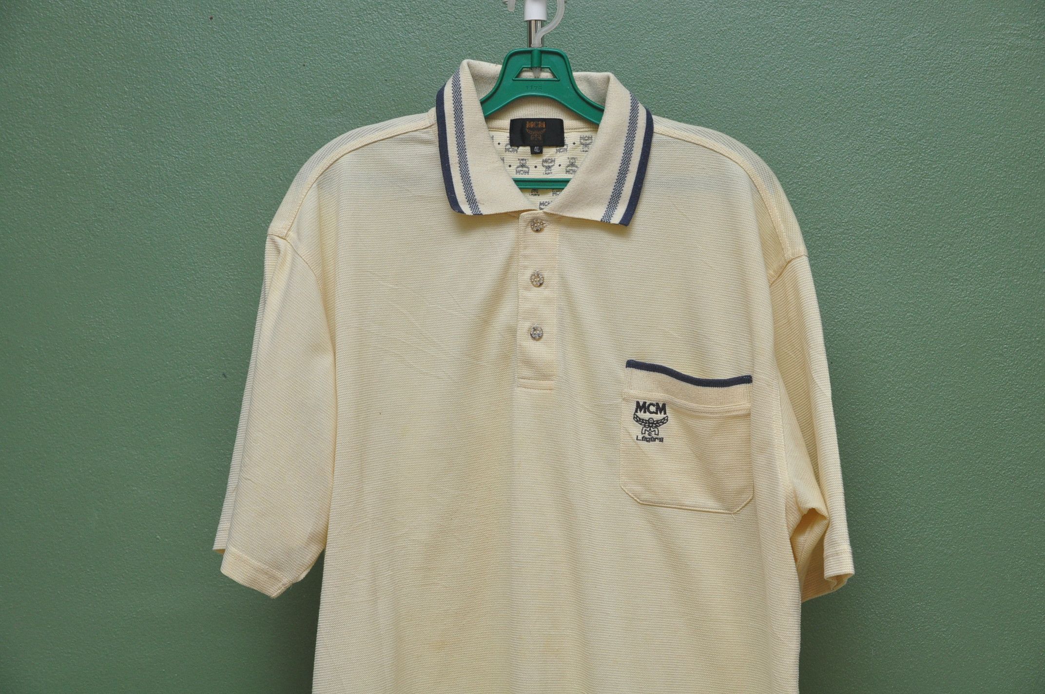 Designer × Japanese Brand × MCM Vintage MCM Shirt Designer Fashion Style Size US XL / EU 56 / 4 - 3 Thumbnail