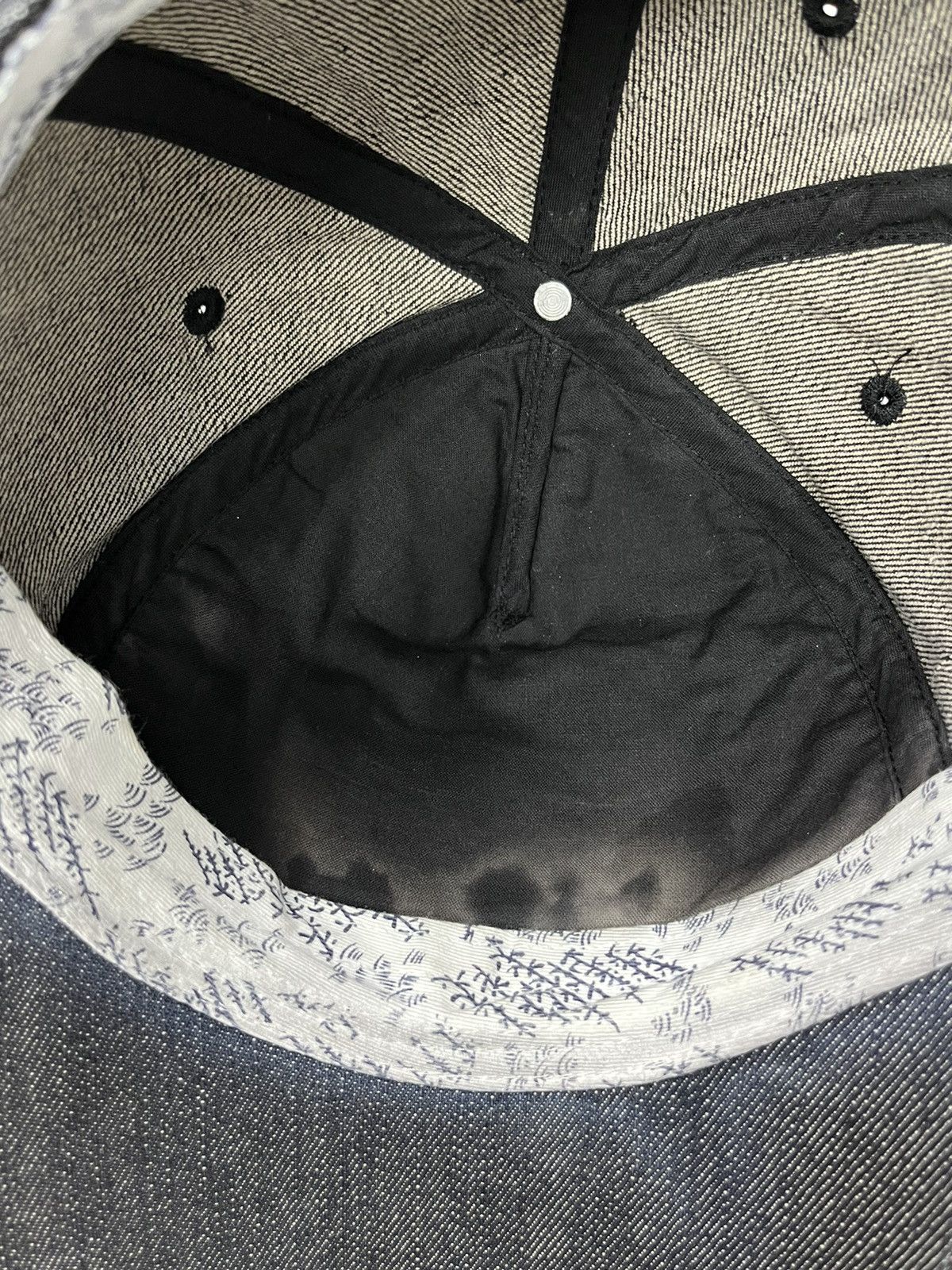 Nude FYE🔥RMC Nude Girl Embroidered Tattoo Wear Denim Full Cap Size ONE SIZE - 15 Thumbnail